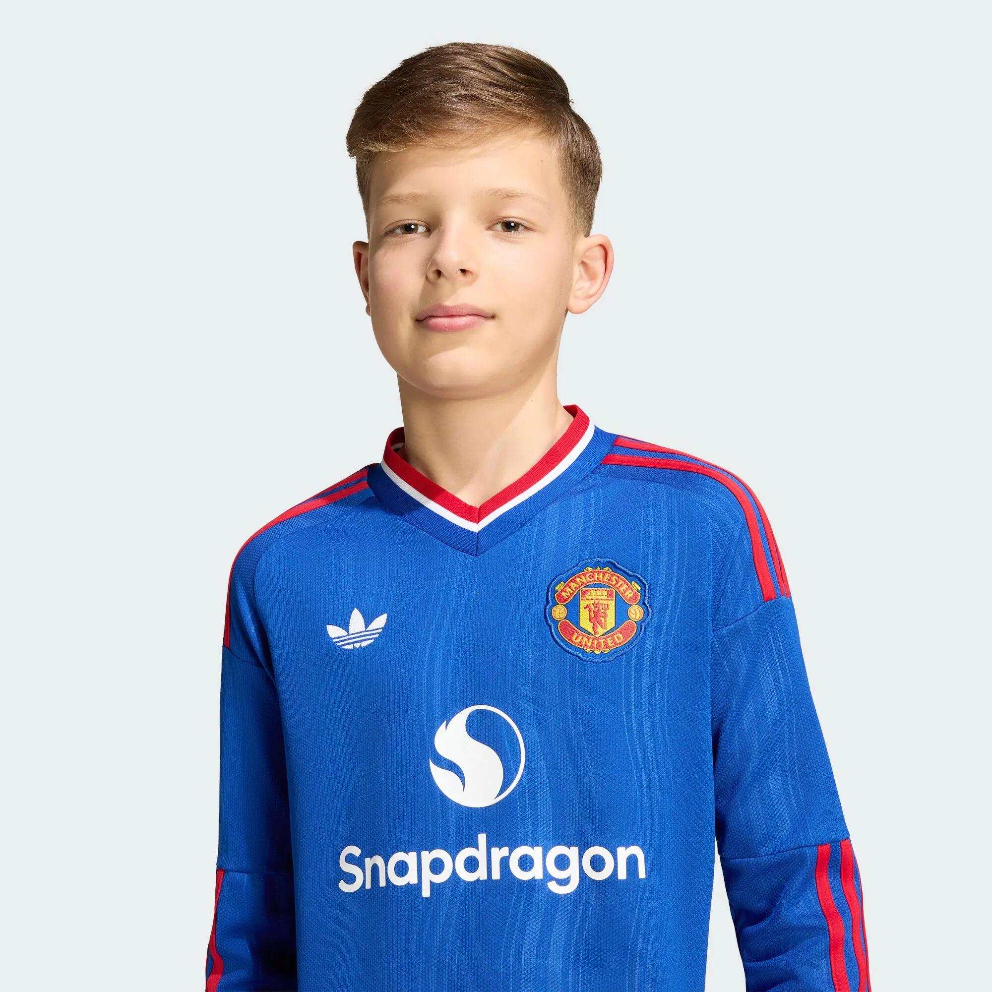 Manchester United 26/27 Uitshirt met Lange Mouwen Kids 4/6