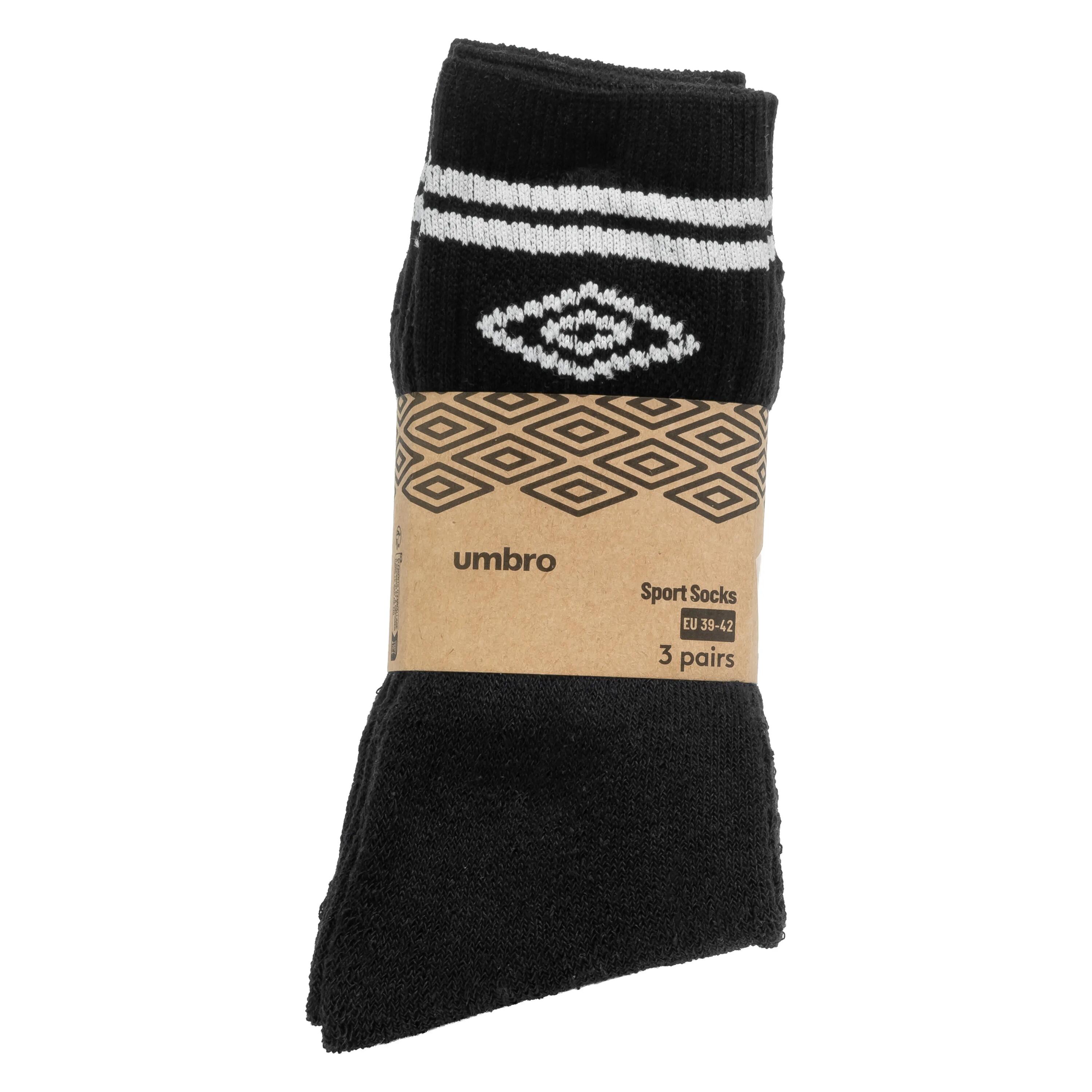 Skarpety męskie sportowe Umbro - 3 PAK 4/4