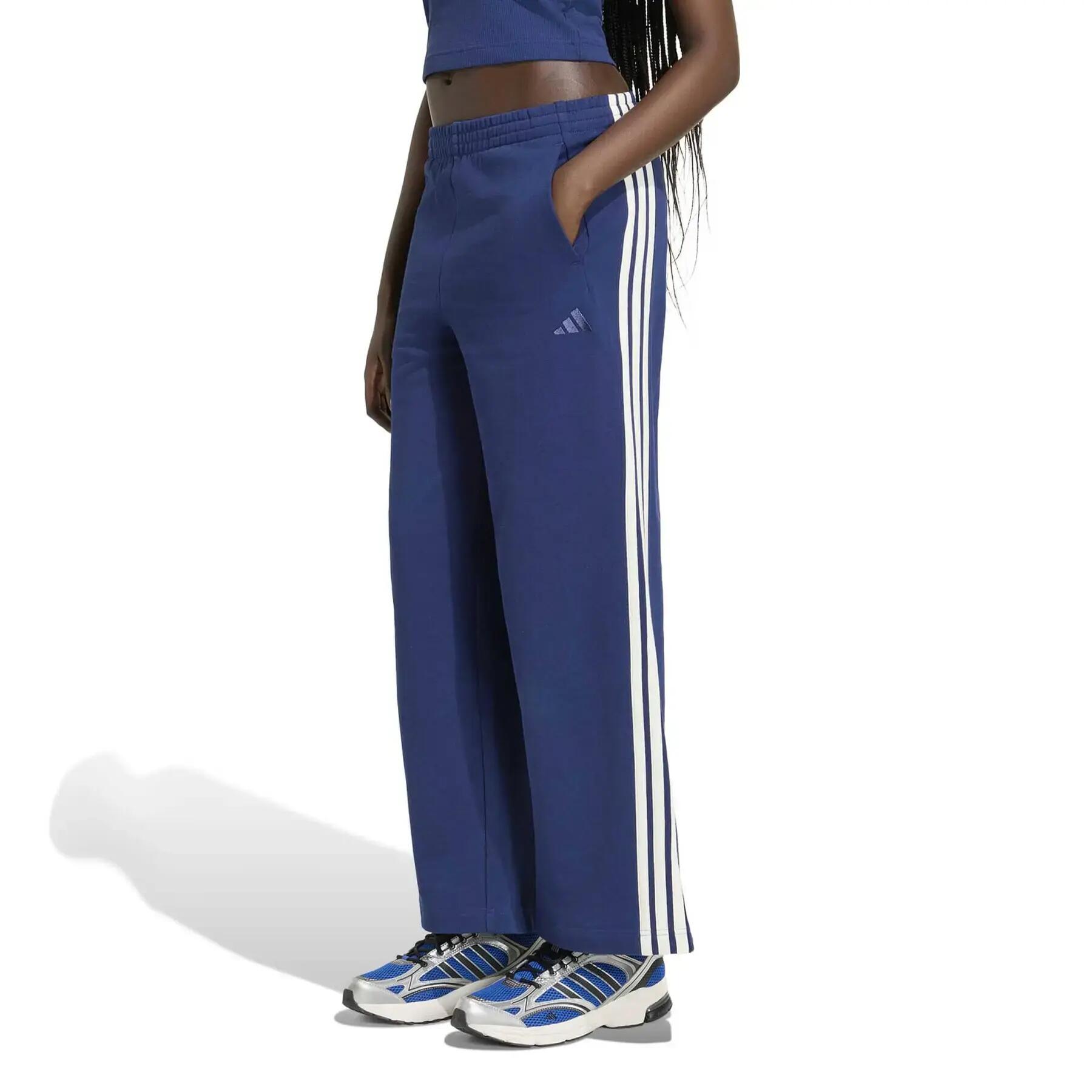 Pantalon de jogging large femme adidas 3-Stripes 2/6