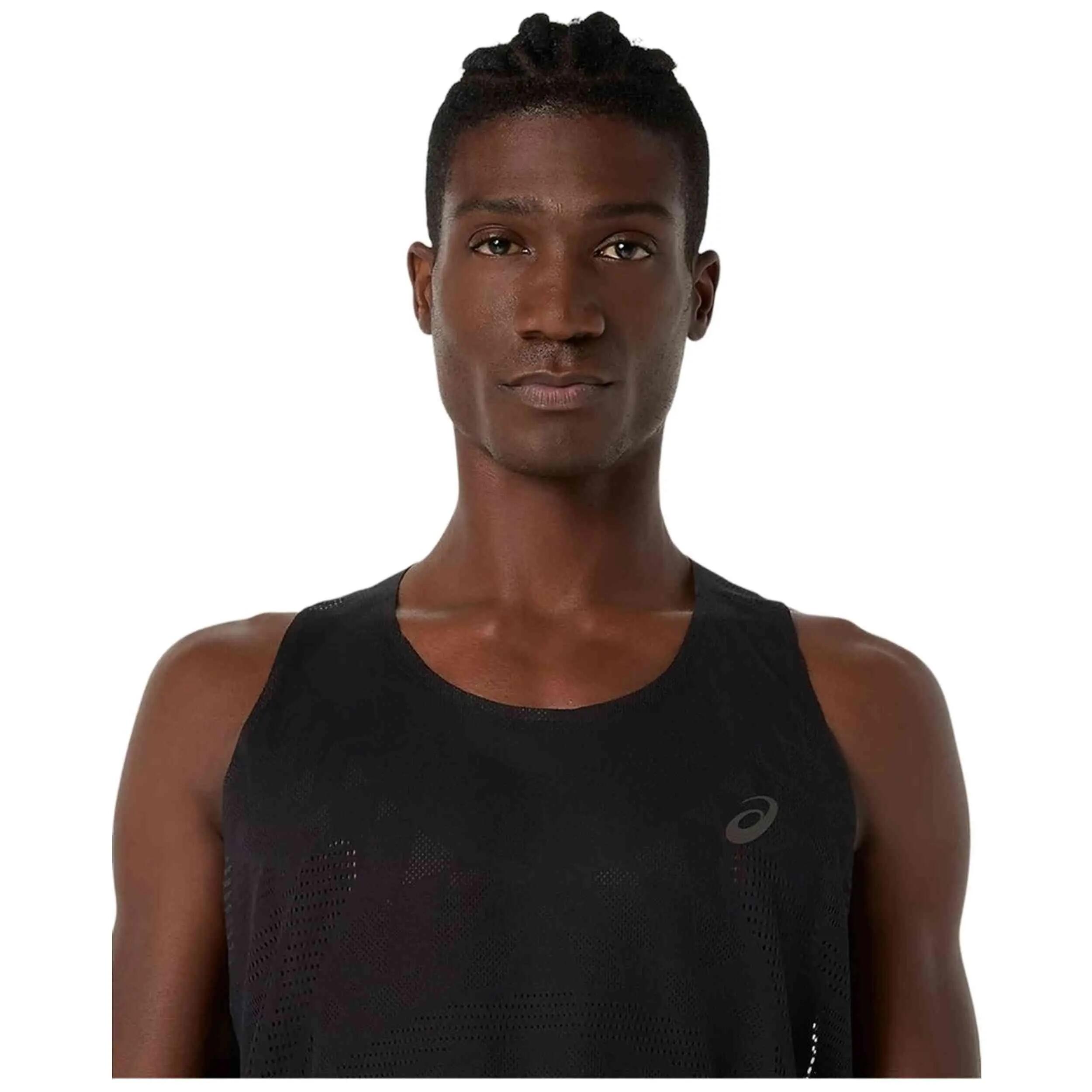 Camiseta de tirantes Asics modelo 2011D508-001 para hombre 4/5