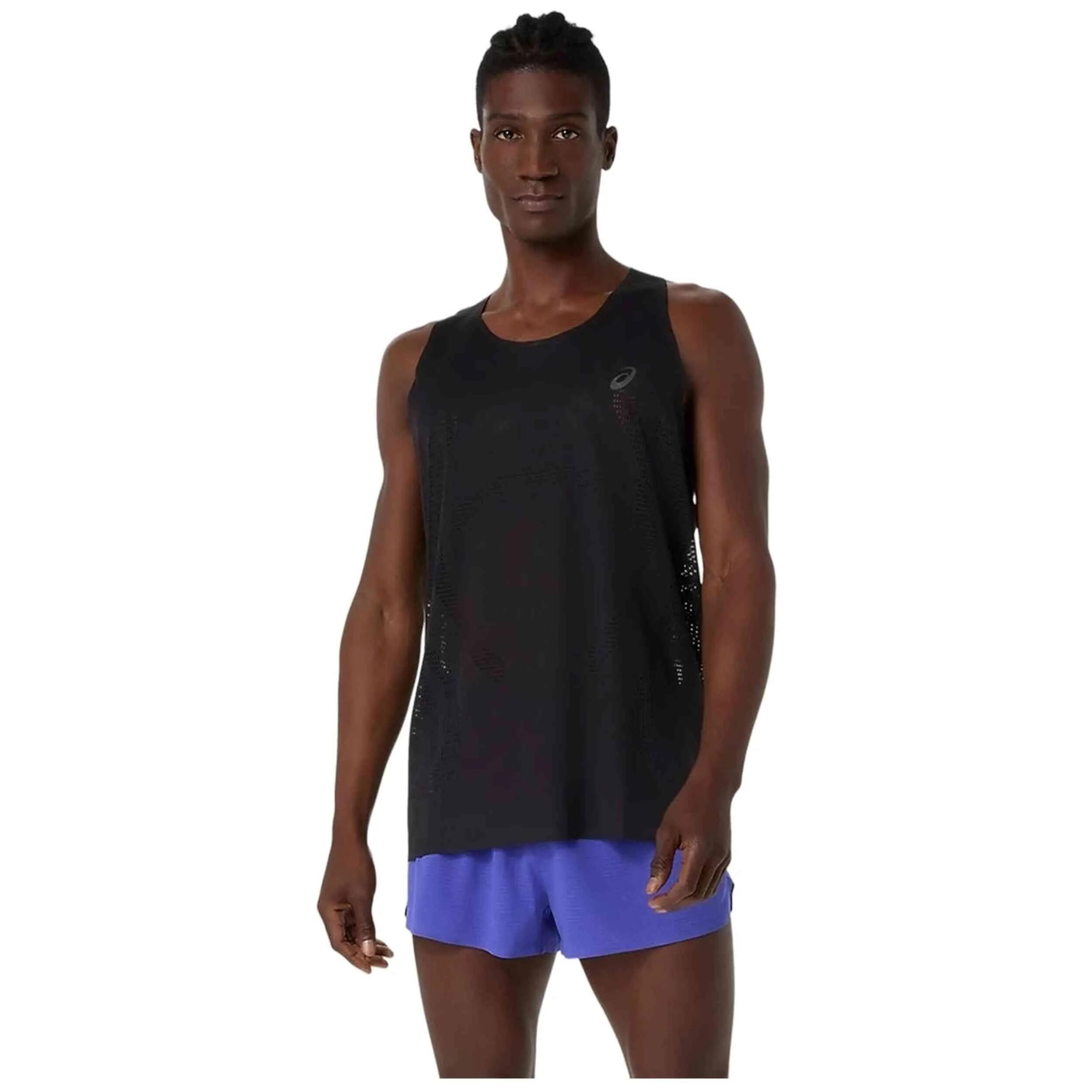 Camiseta de tirantes Asics modelo 2011D508-001 para hombre 3/5