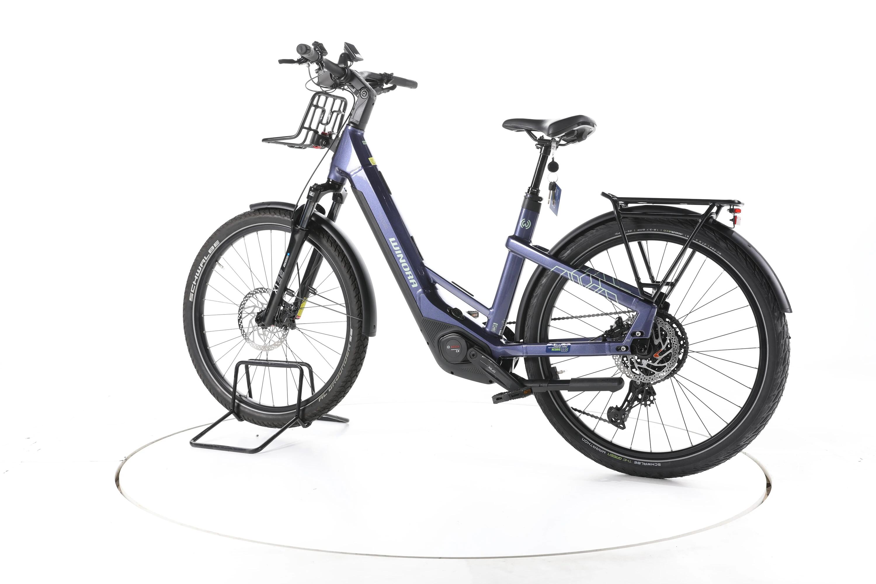 Second Life - Winora Yakun X10E Trekking E-Bike Niska rama  - Bardzo dobry stan 7/7