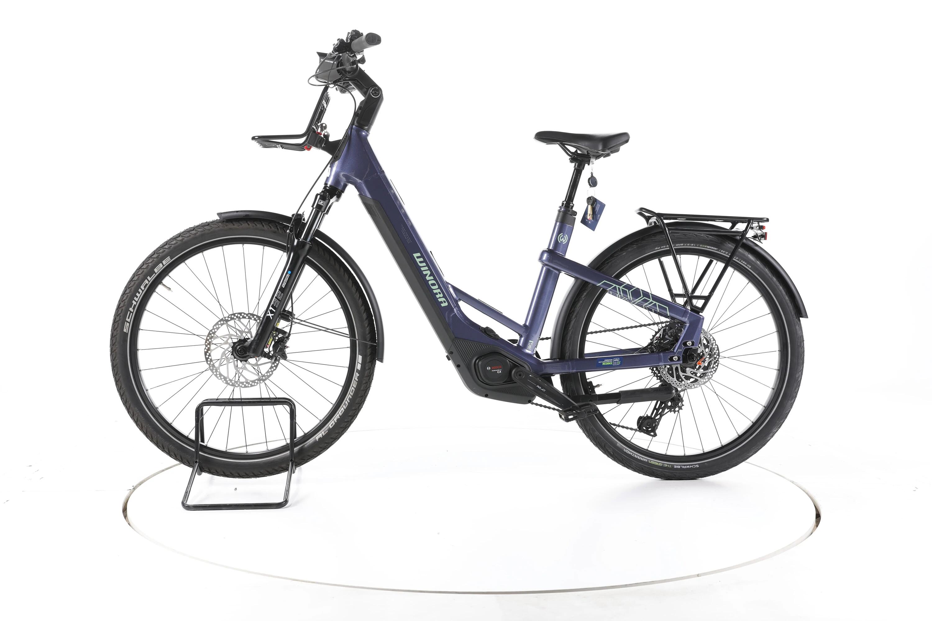 Second Life - Winora Yakun X10E Trekking E-Bike Niska rama  - Bardzo dobry stan 6/7