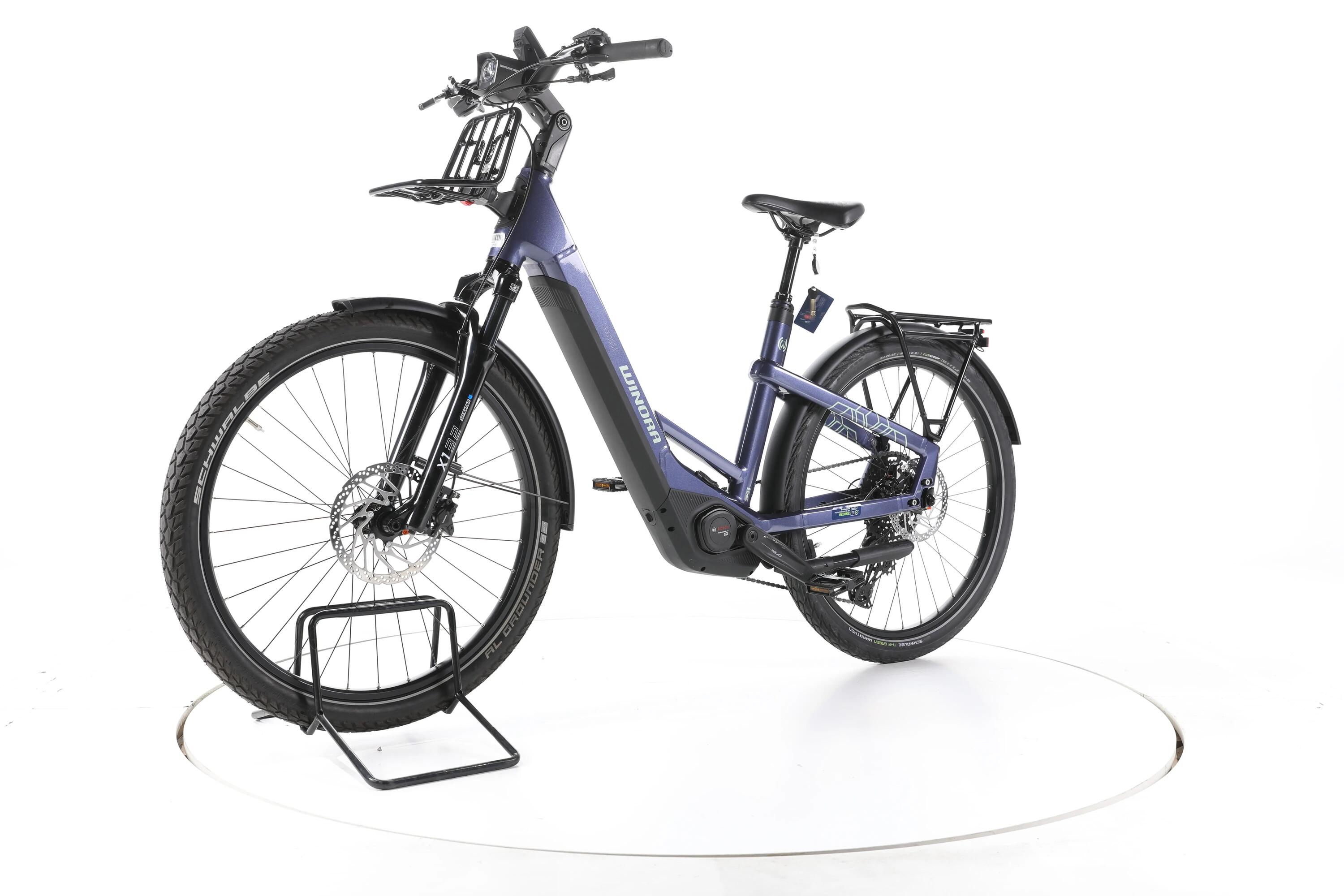 Second Life - Winora Yakun X10E Trekking E-Bike Niska rama  - Bardzo dobry stan 5/7