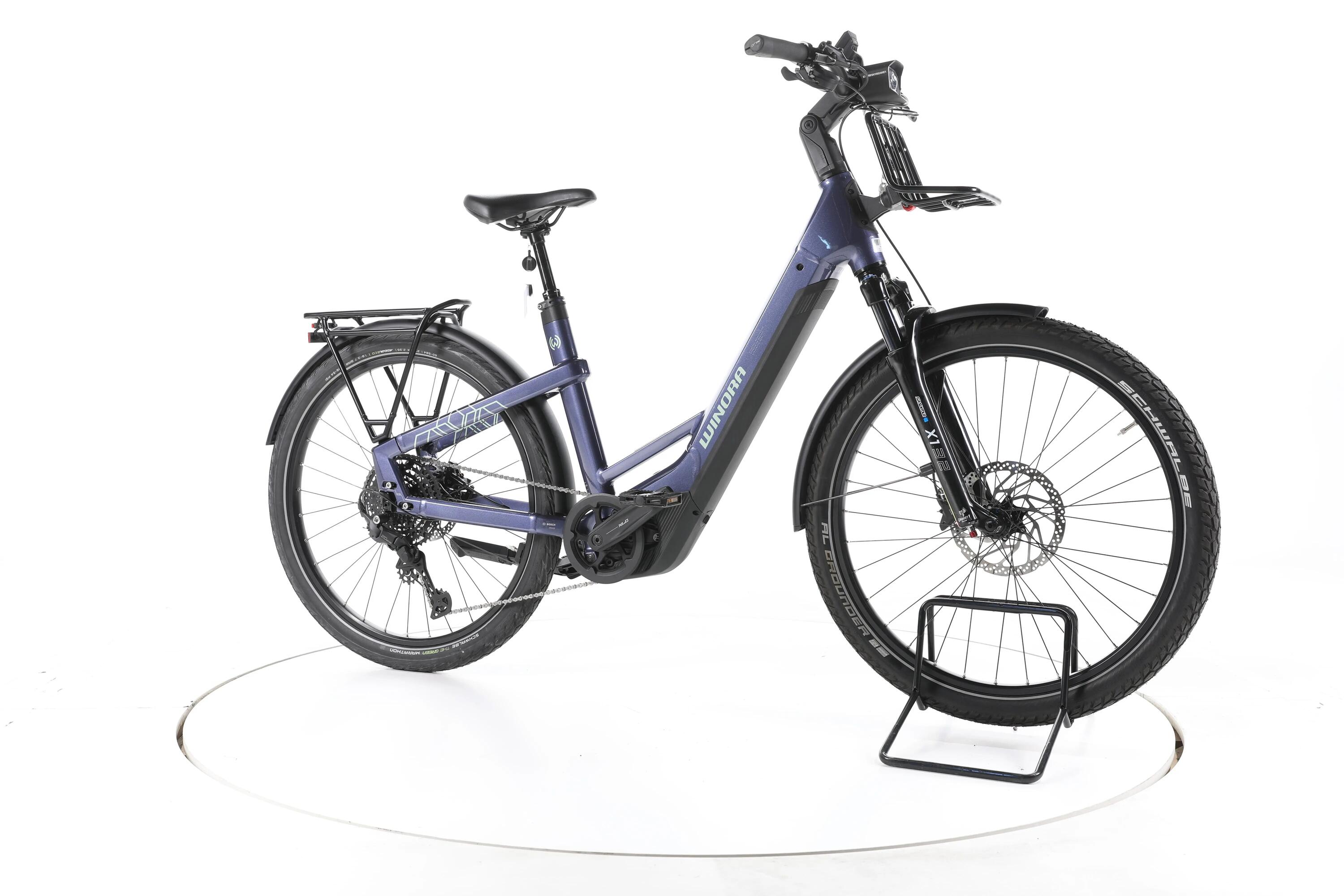 Second Life - Winora Yakun X10E Trekking E-Bike Niska rama  - Bardzo dobry stan 2/7