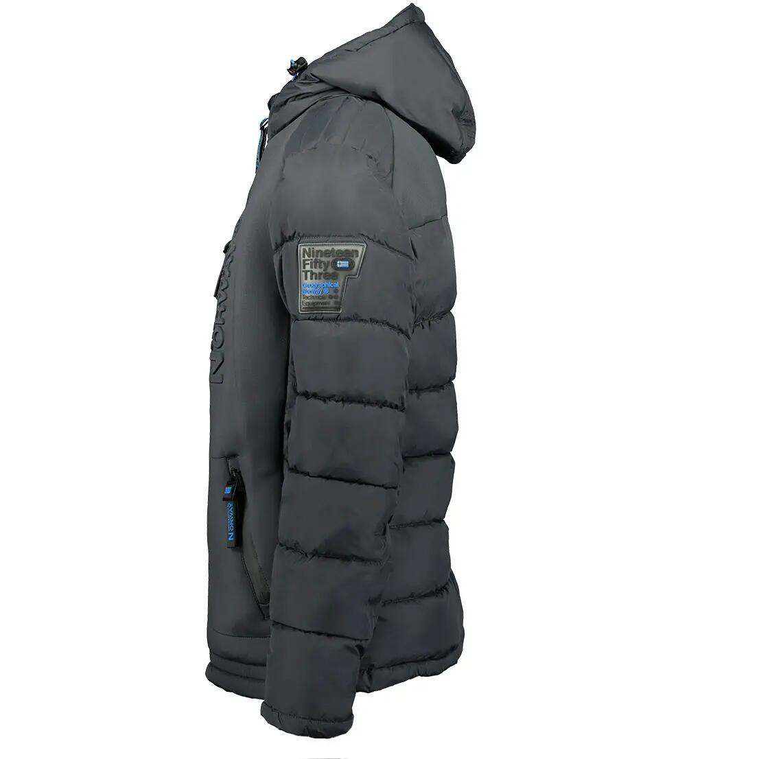 Męska turystyczna kurtka GEOGRAPHICAL NORWAY BEACHWOOD DGREY-BLUE DB MEN 068 BS4 6/6