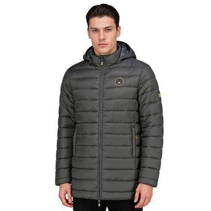 GEOGRAPHICAL NORWAY Kurtka AMIGOMAP LONG HOOD DB DGREY MEN 233 DARK GREY Sneaker
