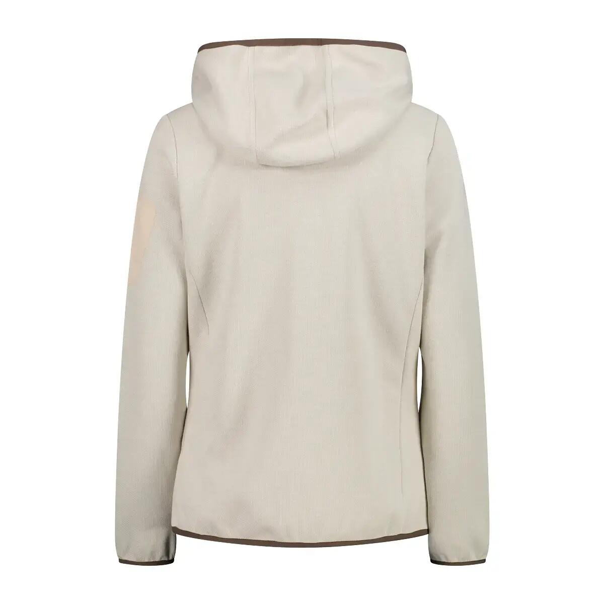 Sweatshirt à capuche empiècements en mesh femme CMP Knit-Tech 2/4
