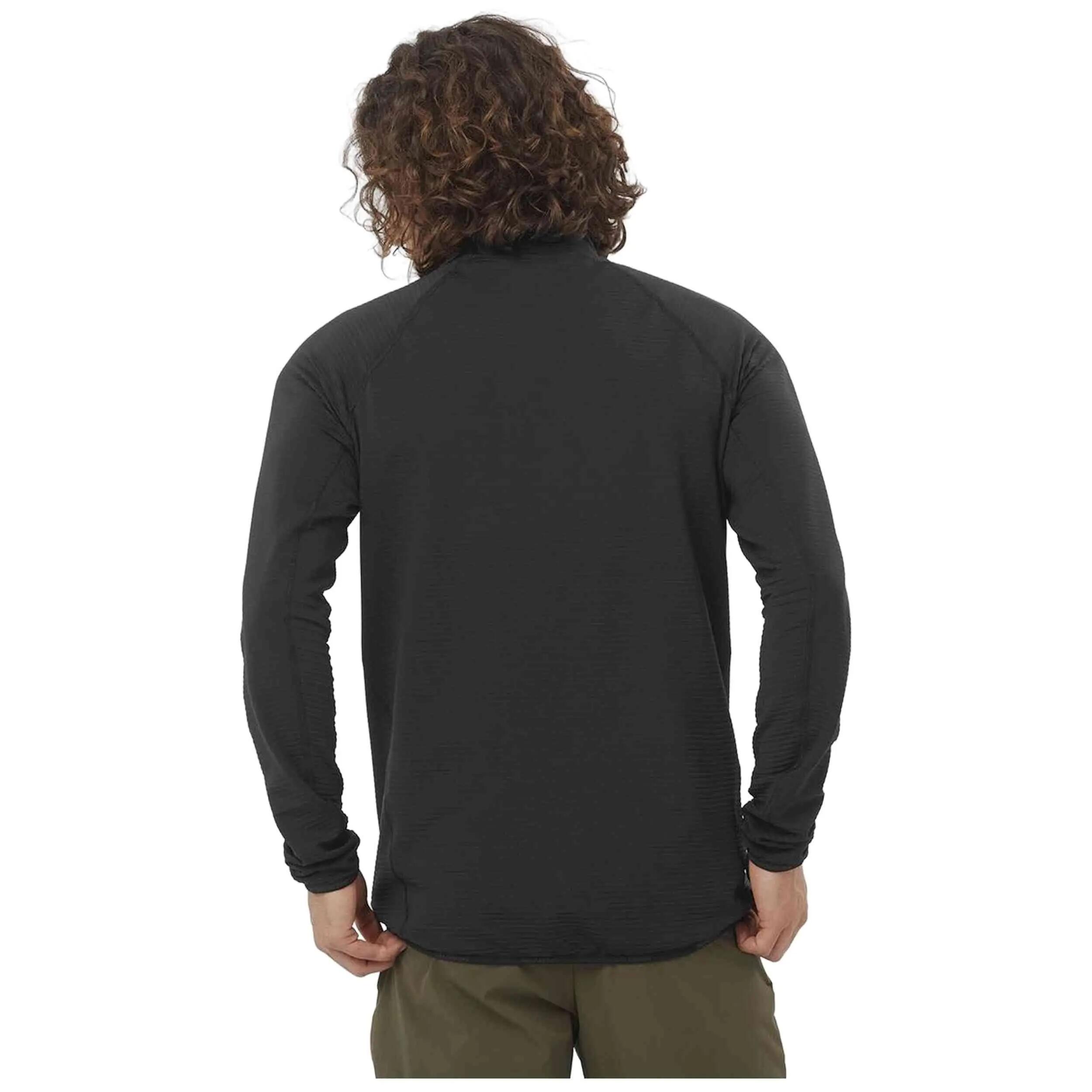 Polaire Salomon modèle Essential Lightwarm Full Zip pour homme 3/5