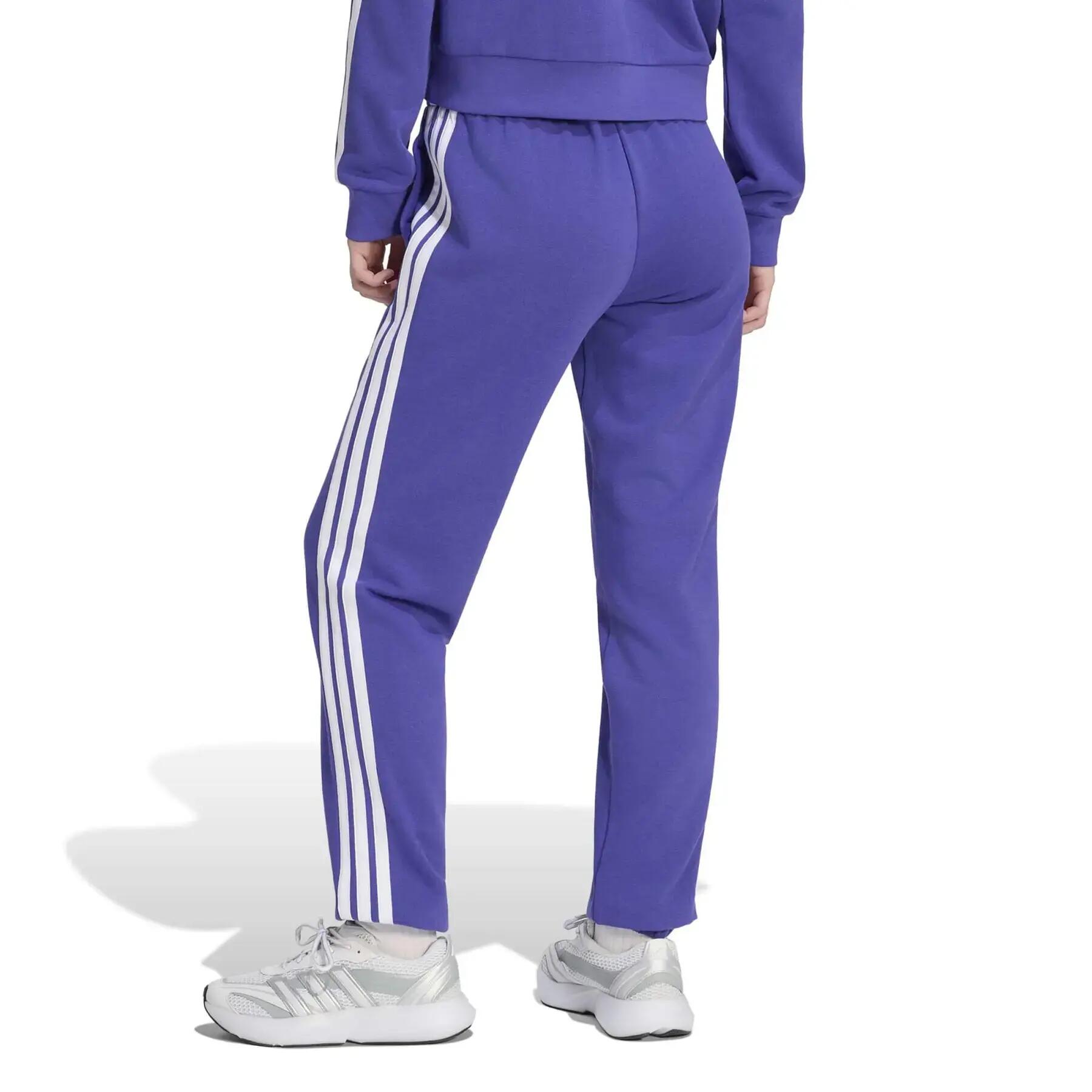 Pantalon de jogging femme adidas Essentials 3-Stripes Cuffed 2/4