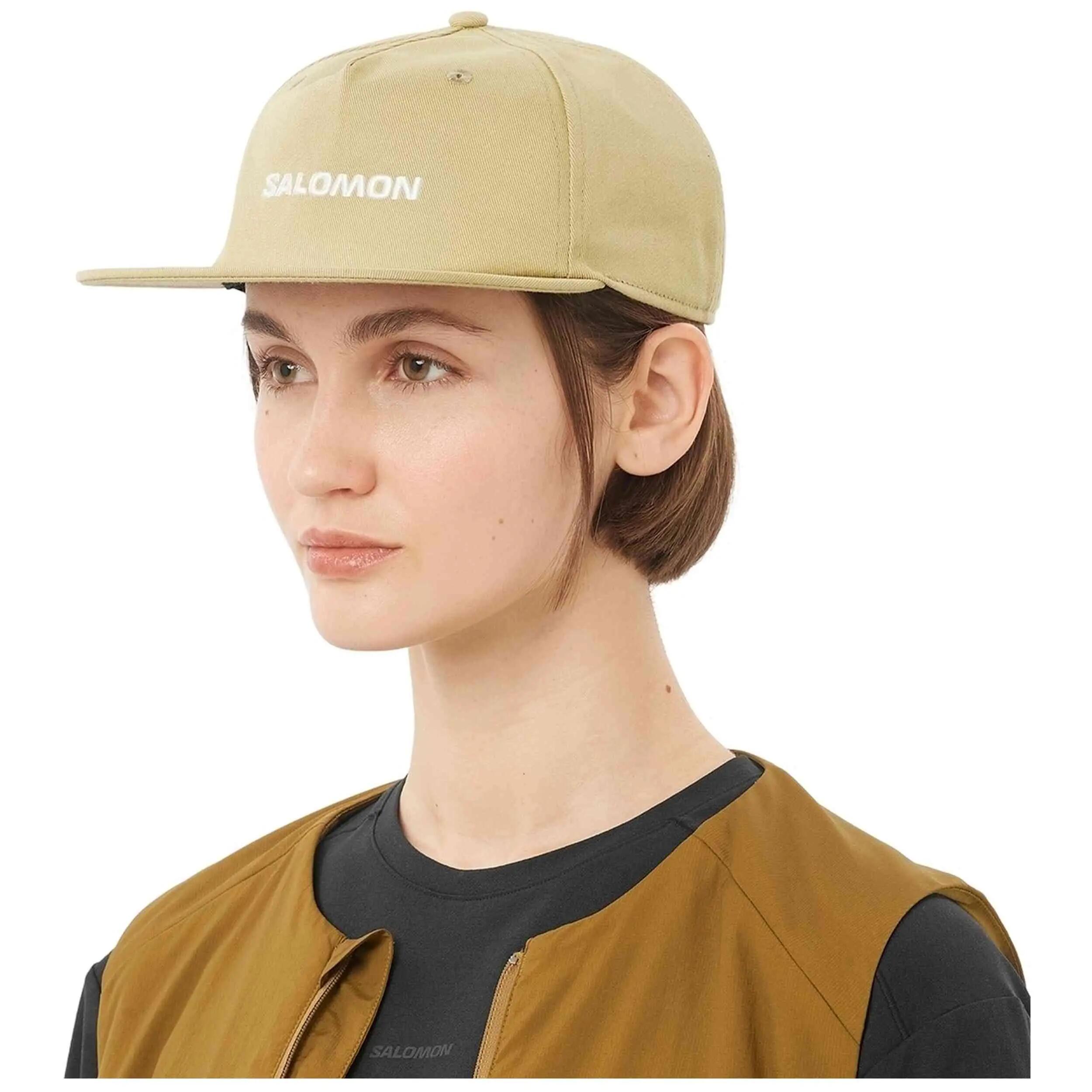 Gorra Salomon modelo Logo Flat para unisex 4/5