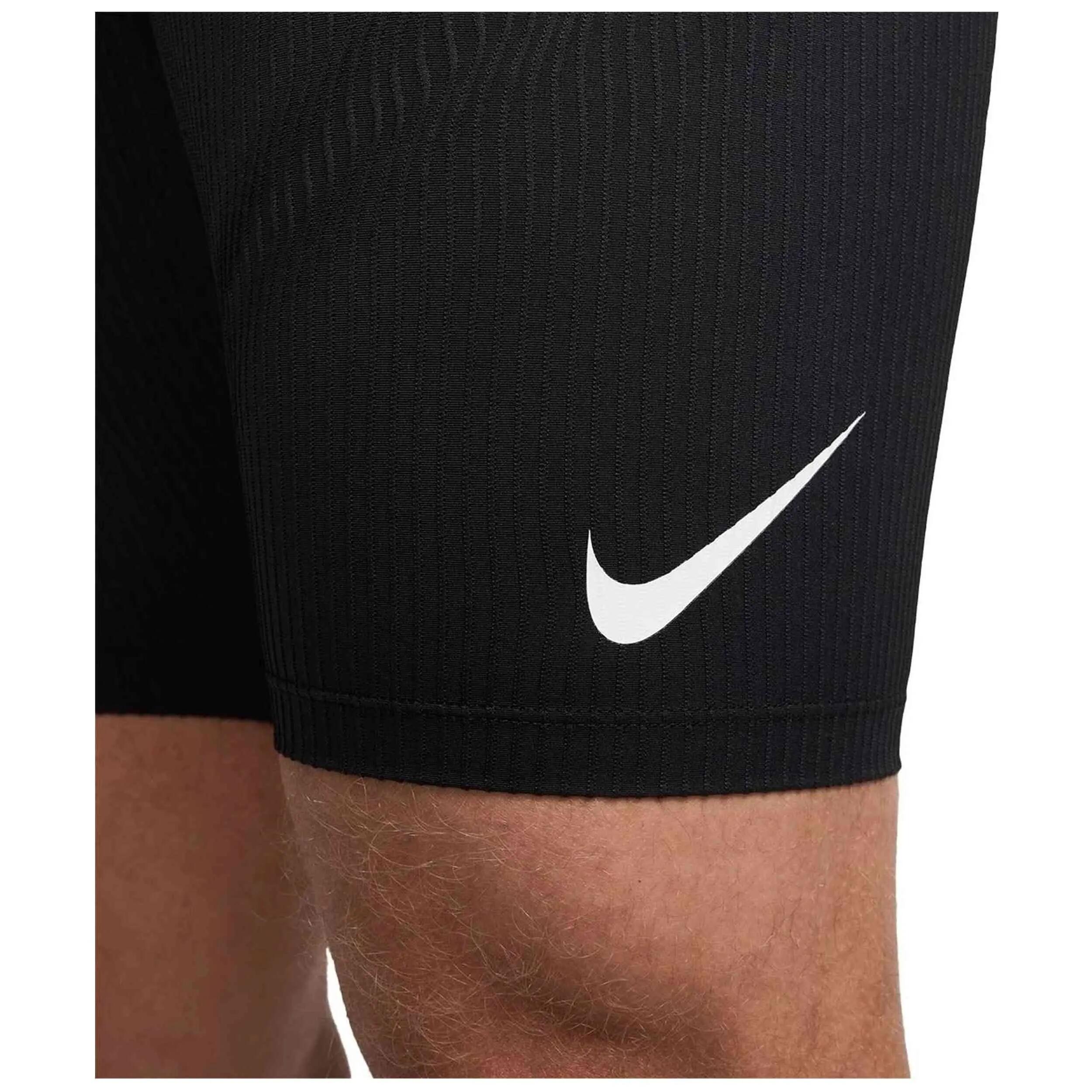 Leggings Nike model AeroSwift "Negro/Summit White" voor mannen 4/5