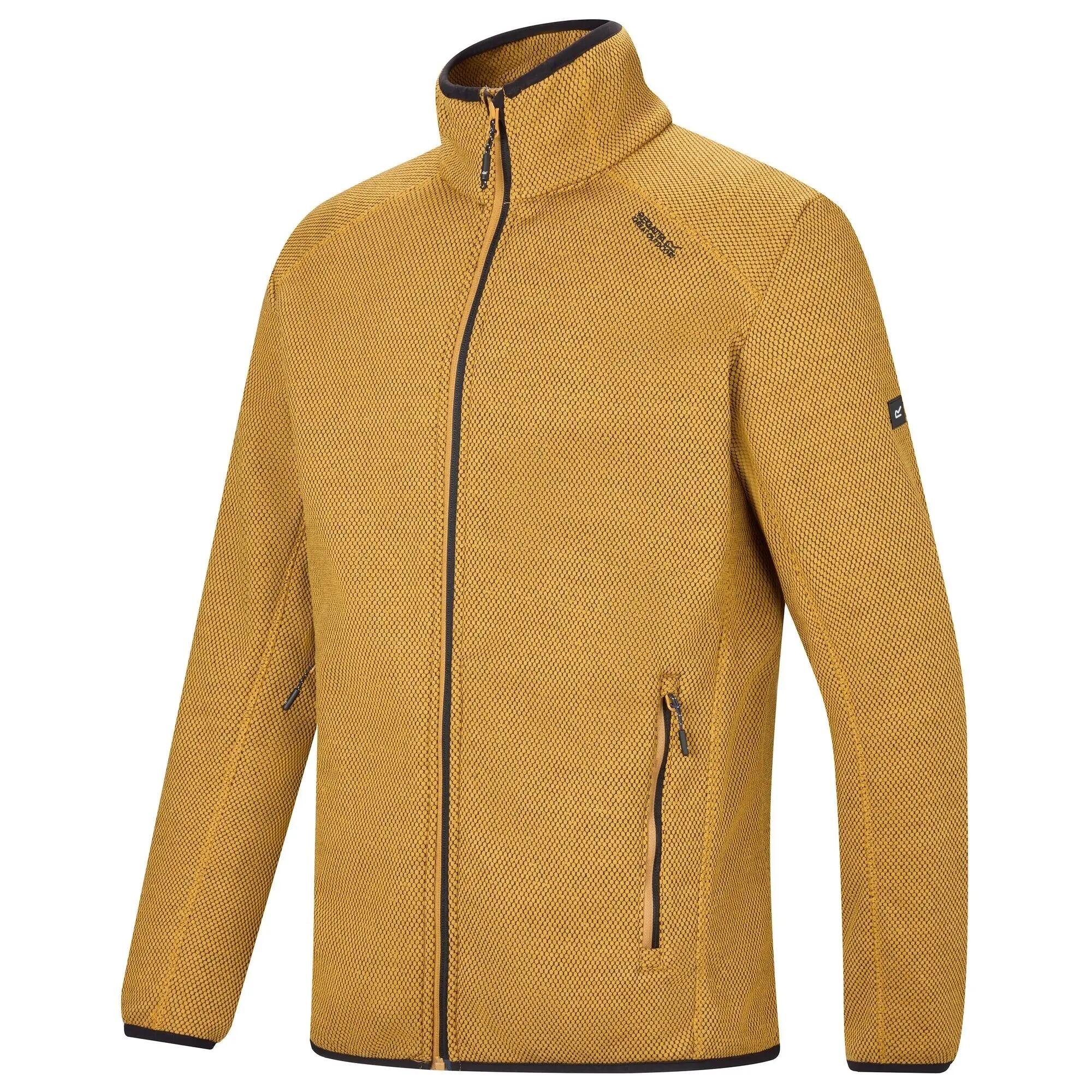 Veste Polaire Col Montant Motif/style Détail Contrasté TORRENS Homme (Jaune 6/7
