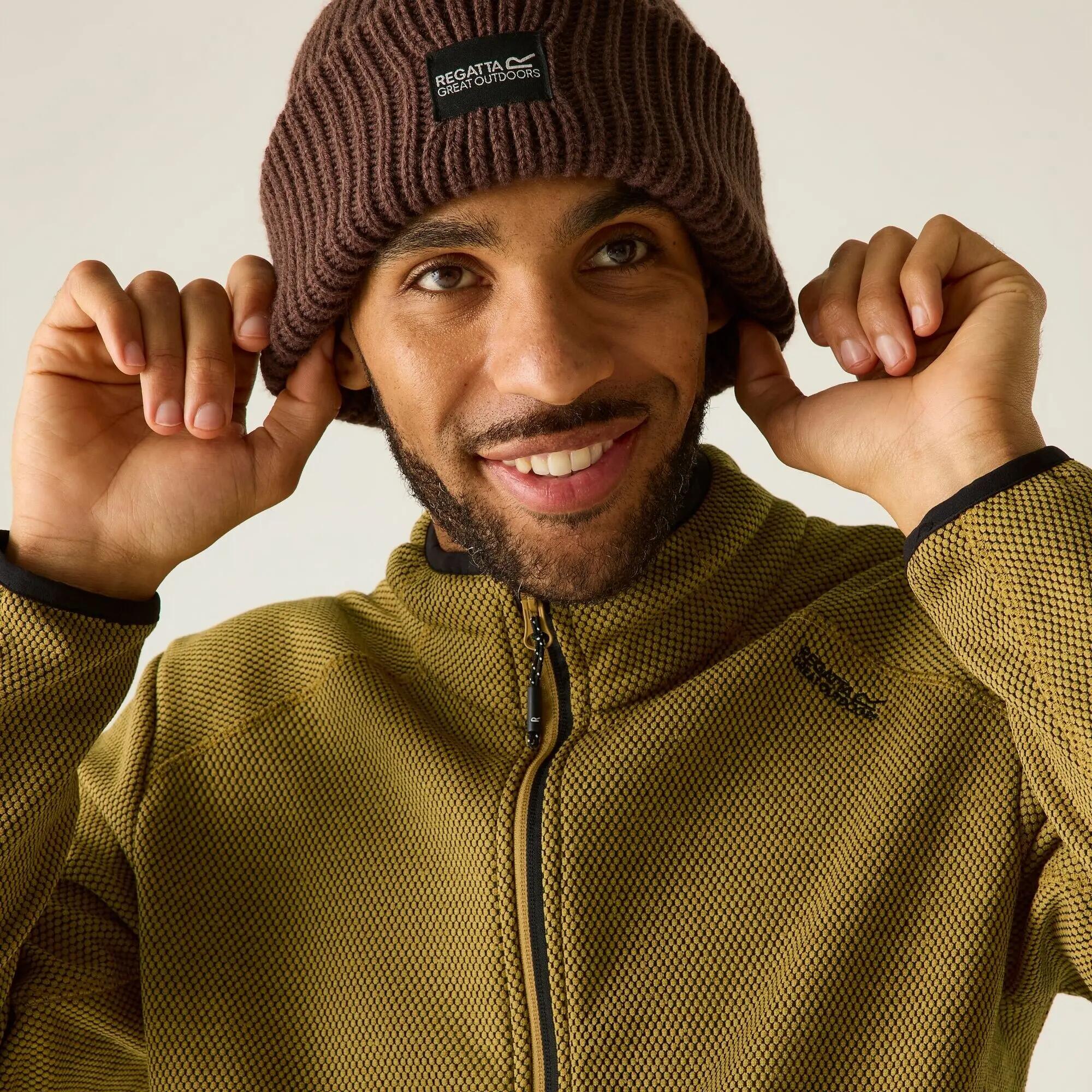 Veste Polaire Col Montant Motif/style Détail Contrasté TORRENS Homme (Jaune 4/7