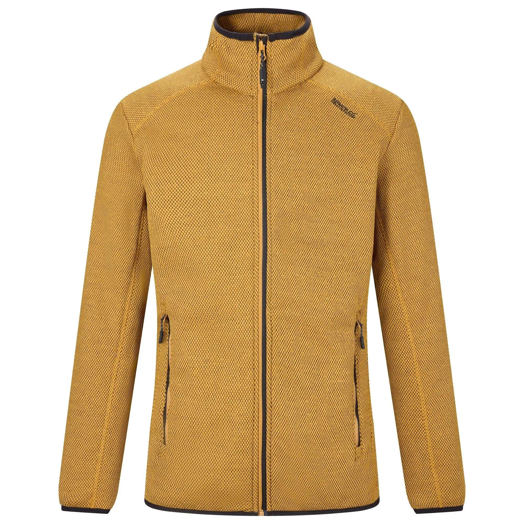 Veste Polaire Col Montant Motif/style Détail Contrasté TORRENS Homme (Jaune 2/7