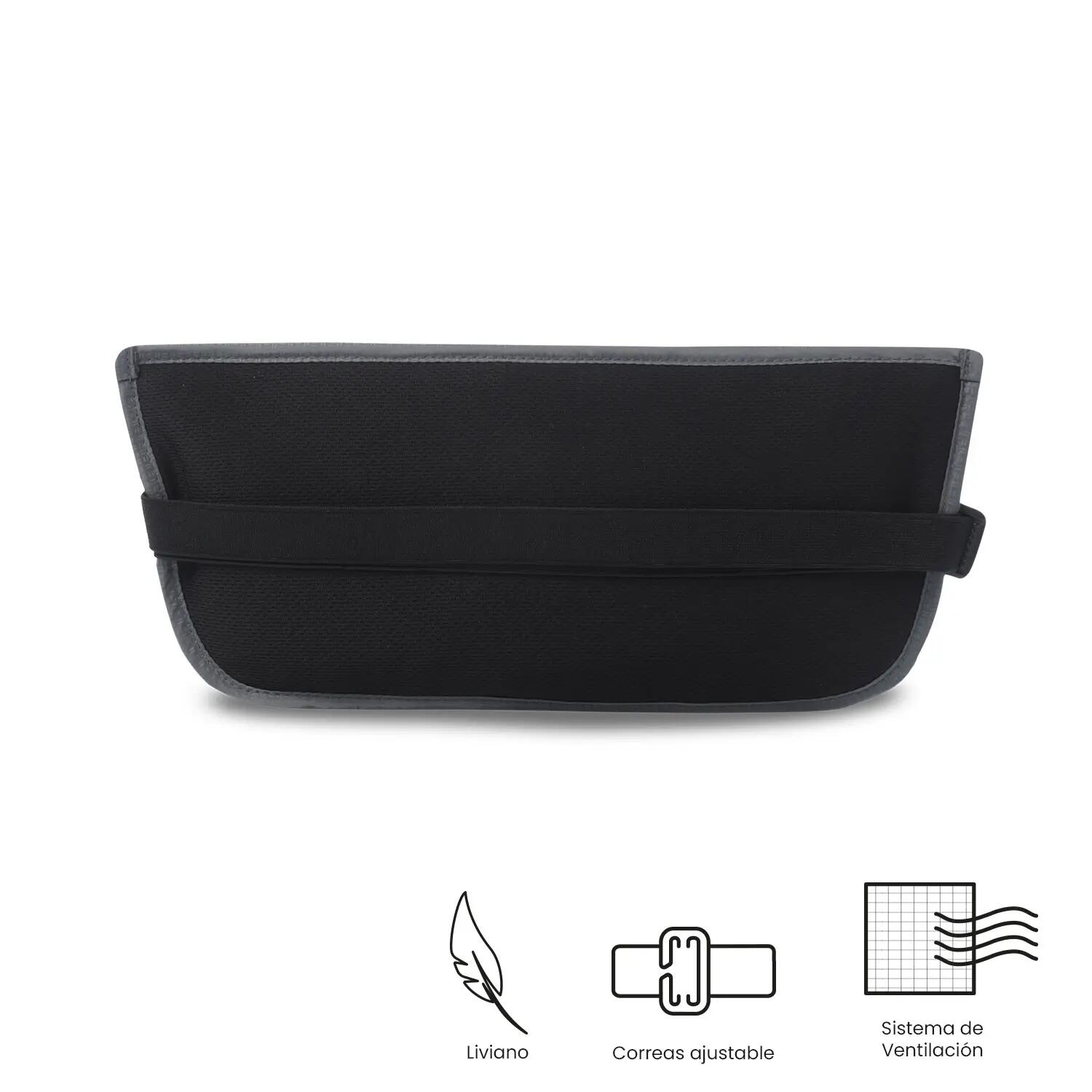 Totto Riñonera viaje Security Steel Gray/Black Poliéster 28 x 13 x 1 cm 5/5