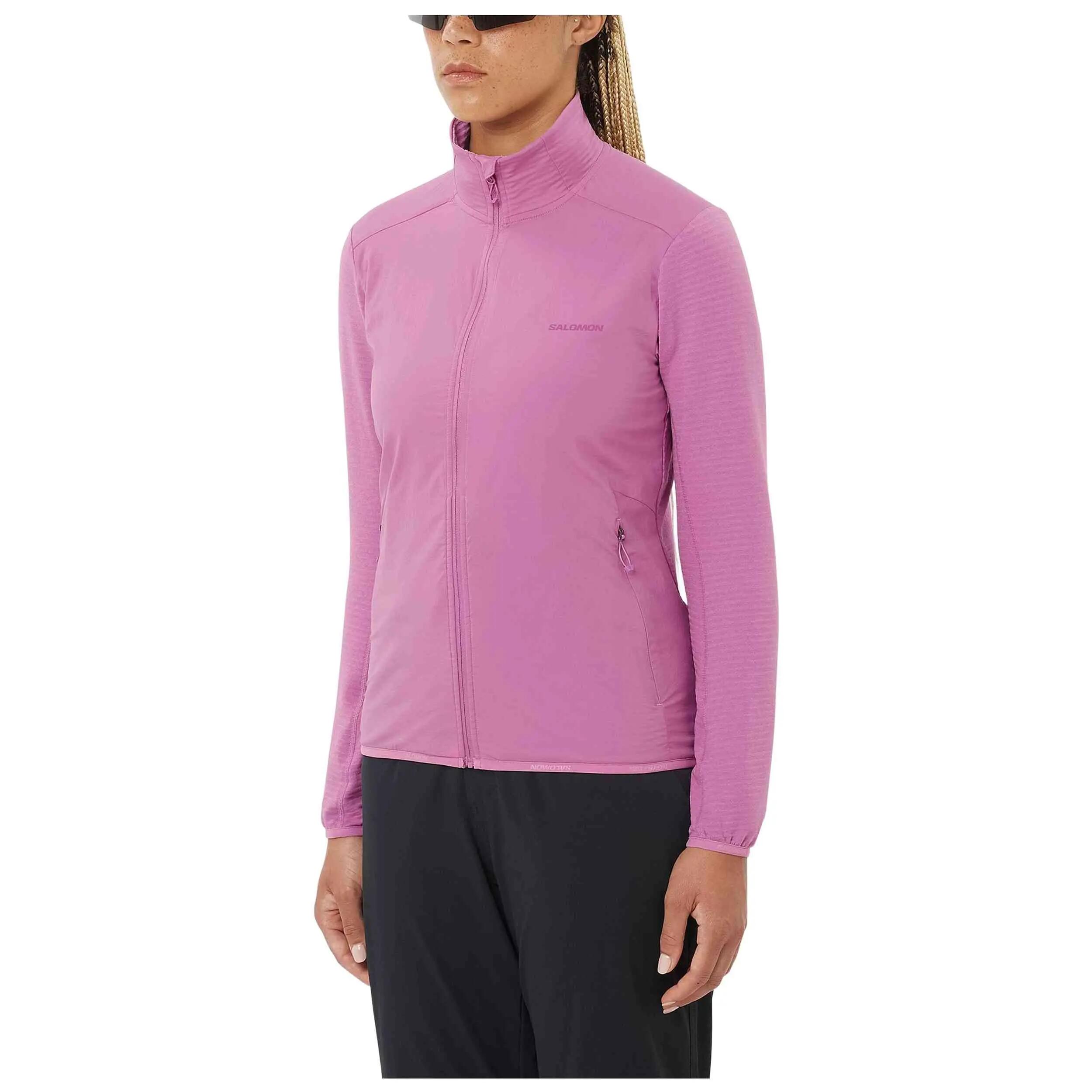 Fleece Salomon model Essential Lightwarm Hybrid voor vrouwen 3/5