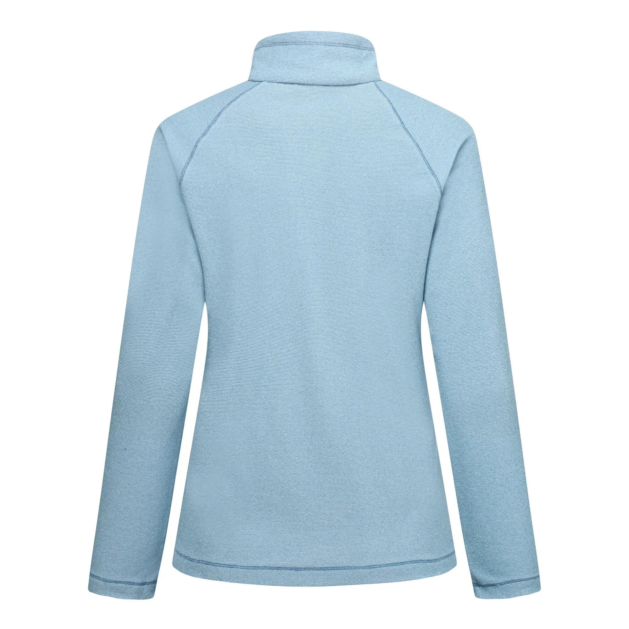 Jersey polar con media cremallera modelo Montes para mujer Azul Dusky 3/6
