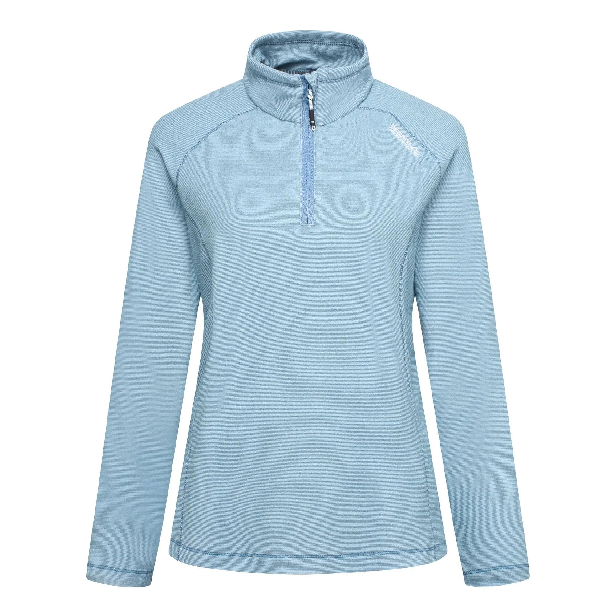 Jersey polar con media cremallera modelo Montes para mujer Azul Dusky 2/6