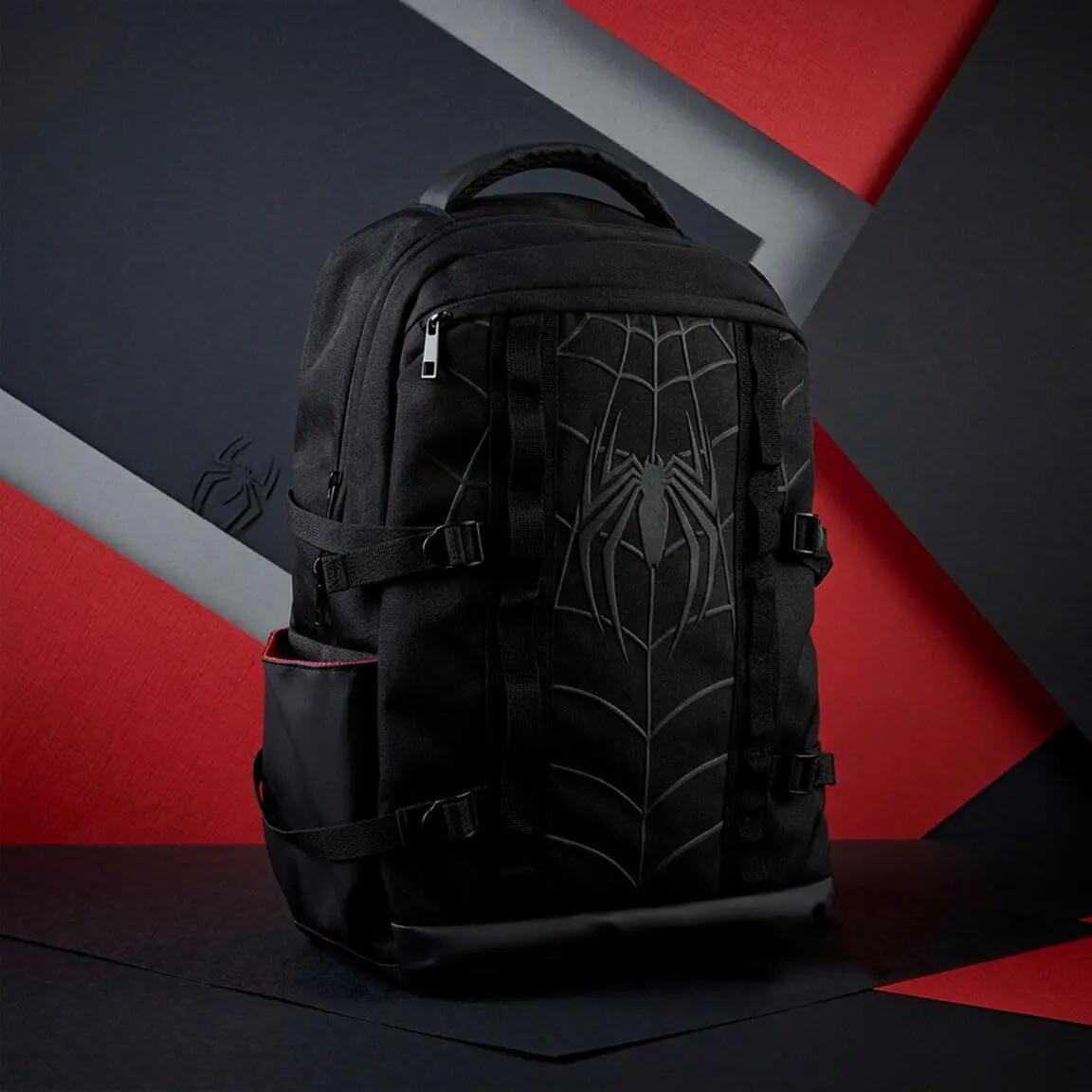 Sac à dos casual technique Spider-Man noir - 45,5 x 33 x 14 cm 2/7