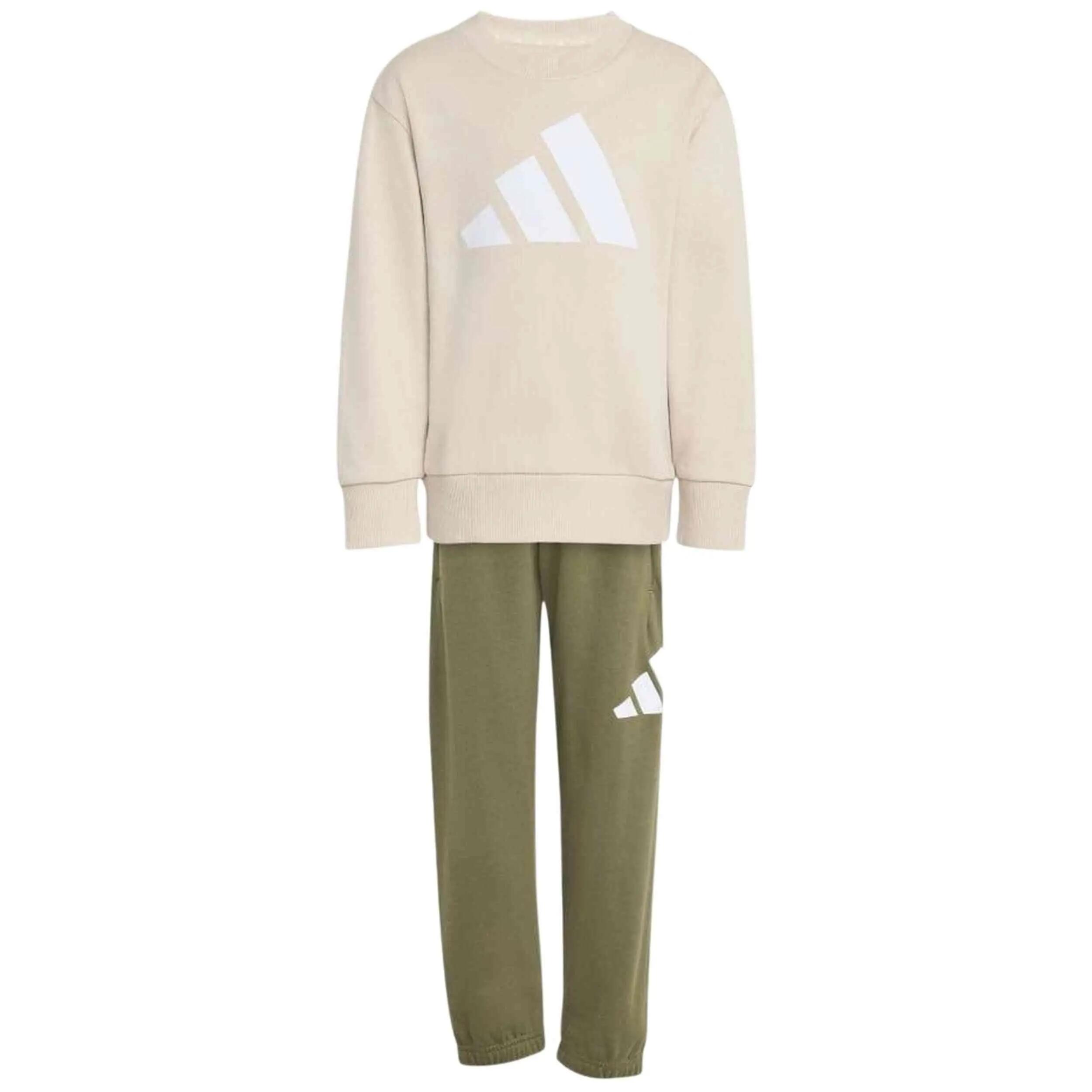 Survêtement complet Adidas modèle LK BL FT JOG pour unisexe enfants 4/5