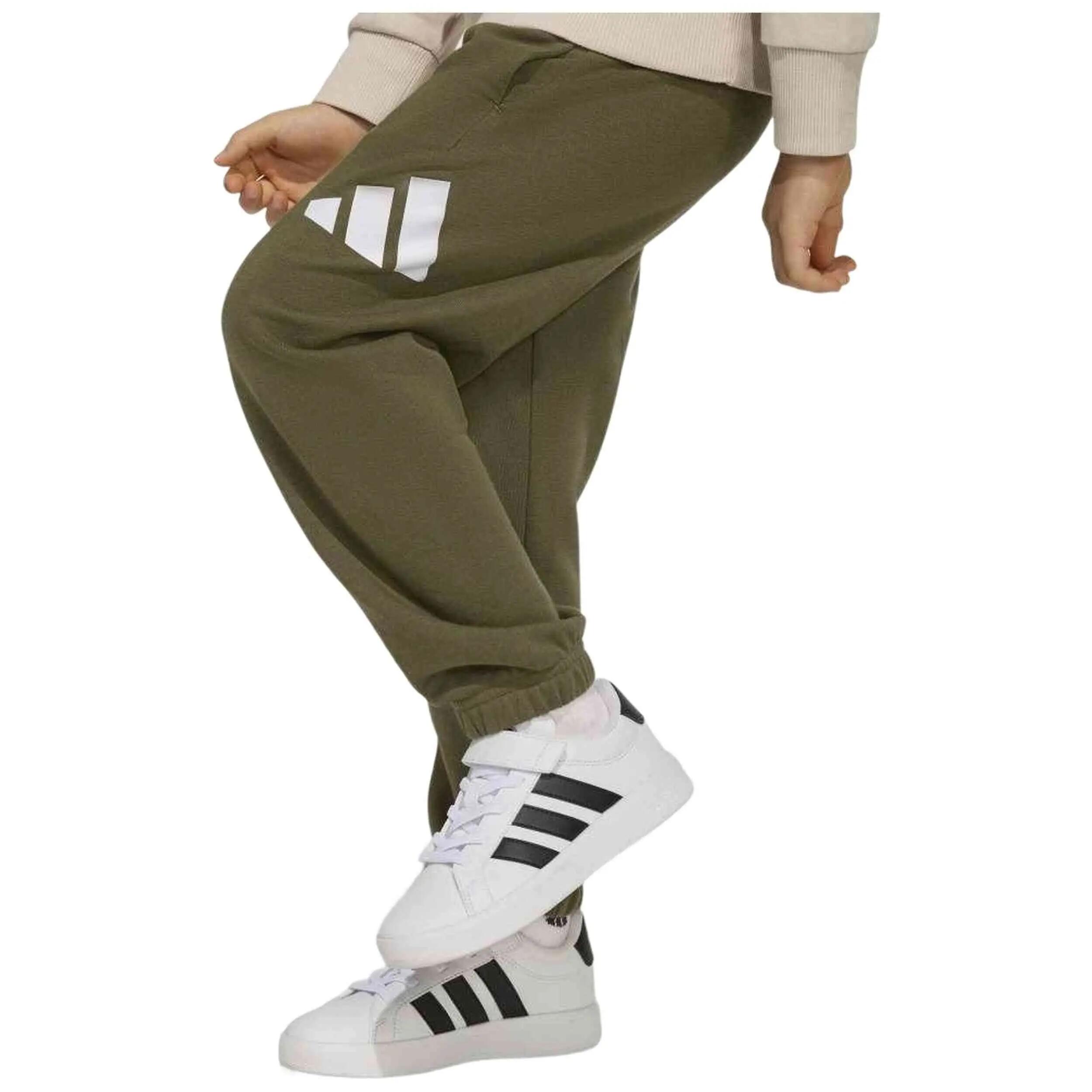 Survêtement complet Adidas modèle LK BL FT JOG pour unisexe enfants 3/5