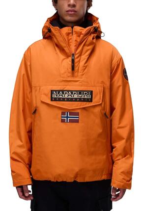 Veste - homme - coupe-vent, imperméable - Rainforest - orange