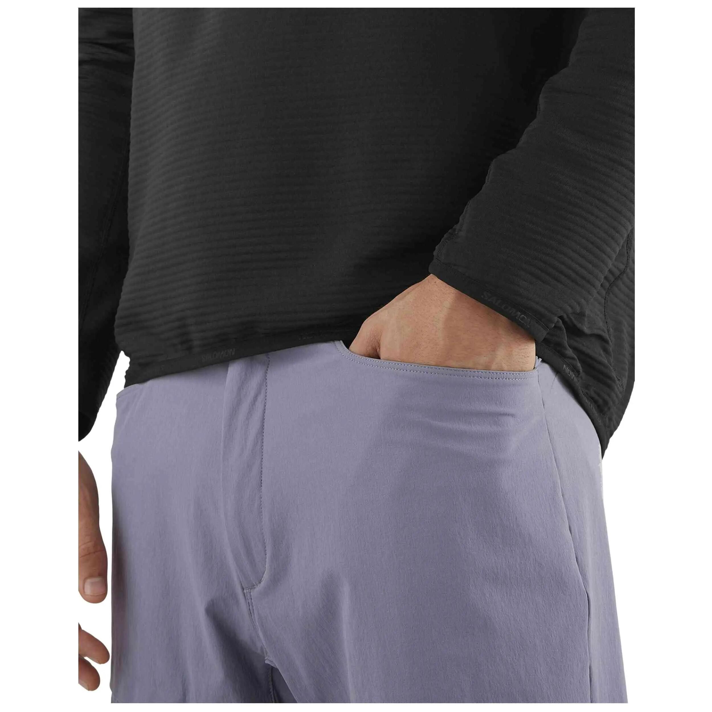 Polar Salomon modelo Essential Lightwarm Half Zip para unissex 4/4
