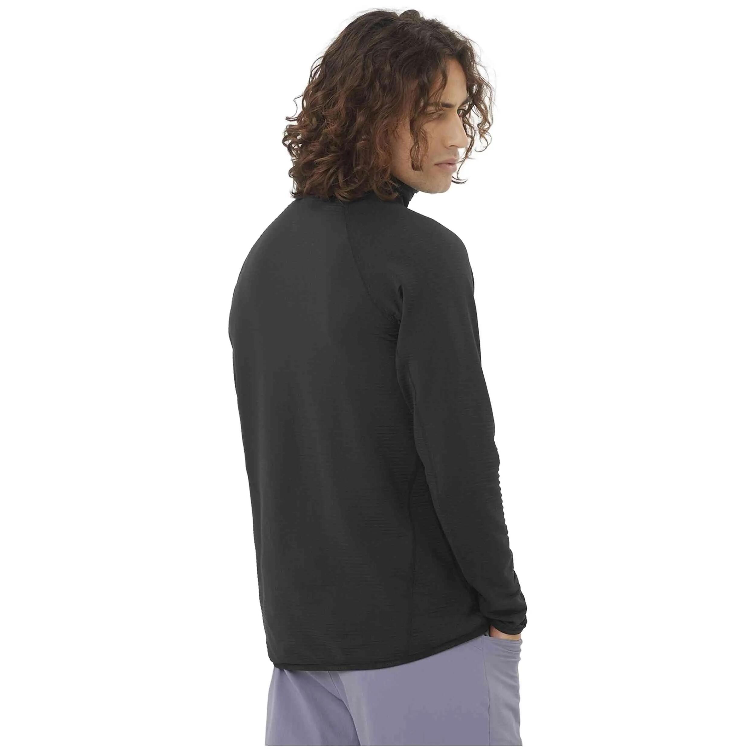 Polar Salomon modelo Essential Lightwarm Half Zip para unissex 2/4