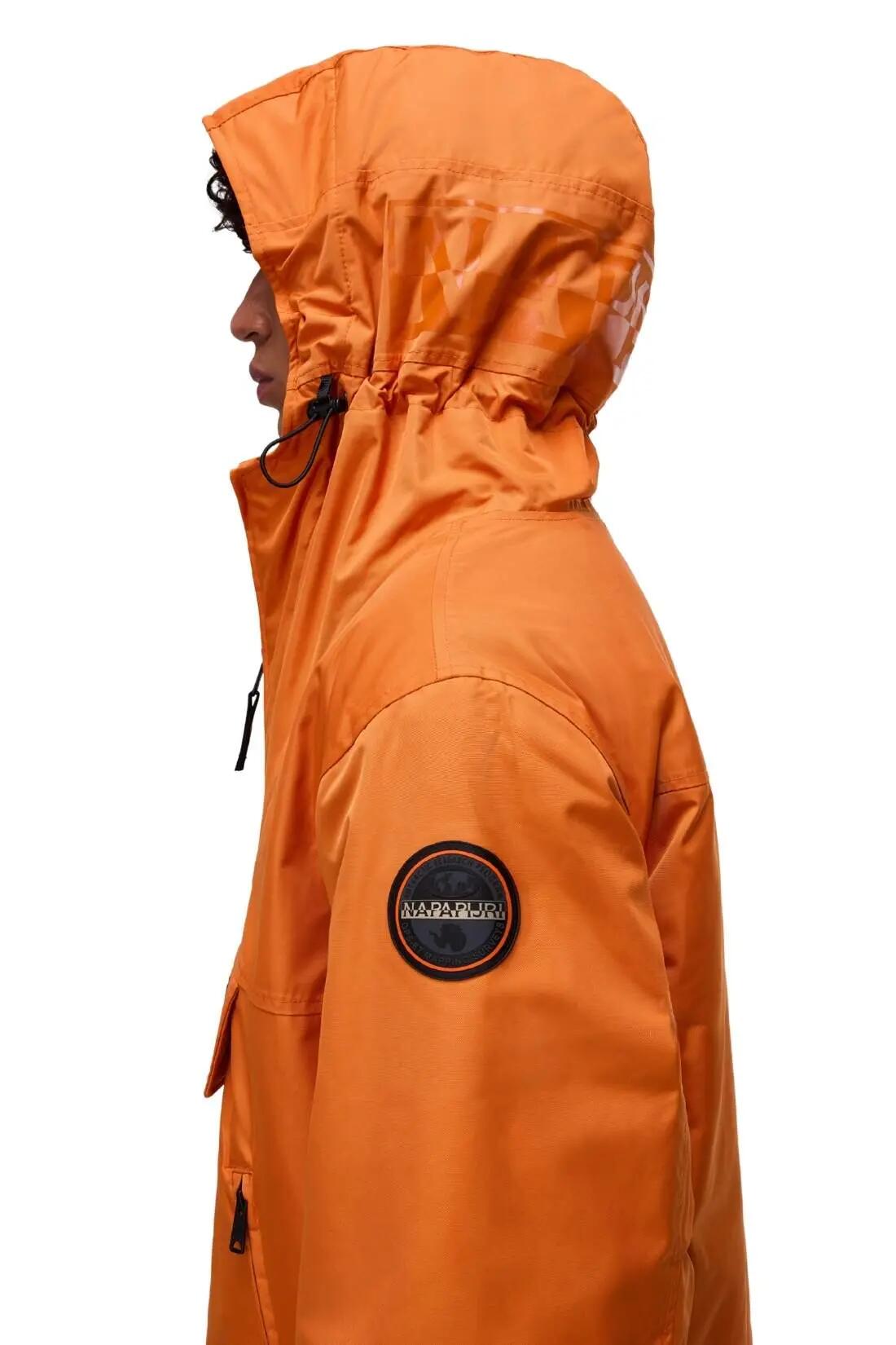 Herren - sport - windjacke - Rainforest - wasserdicht - orange 3/7