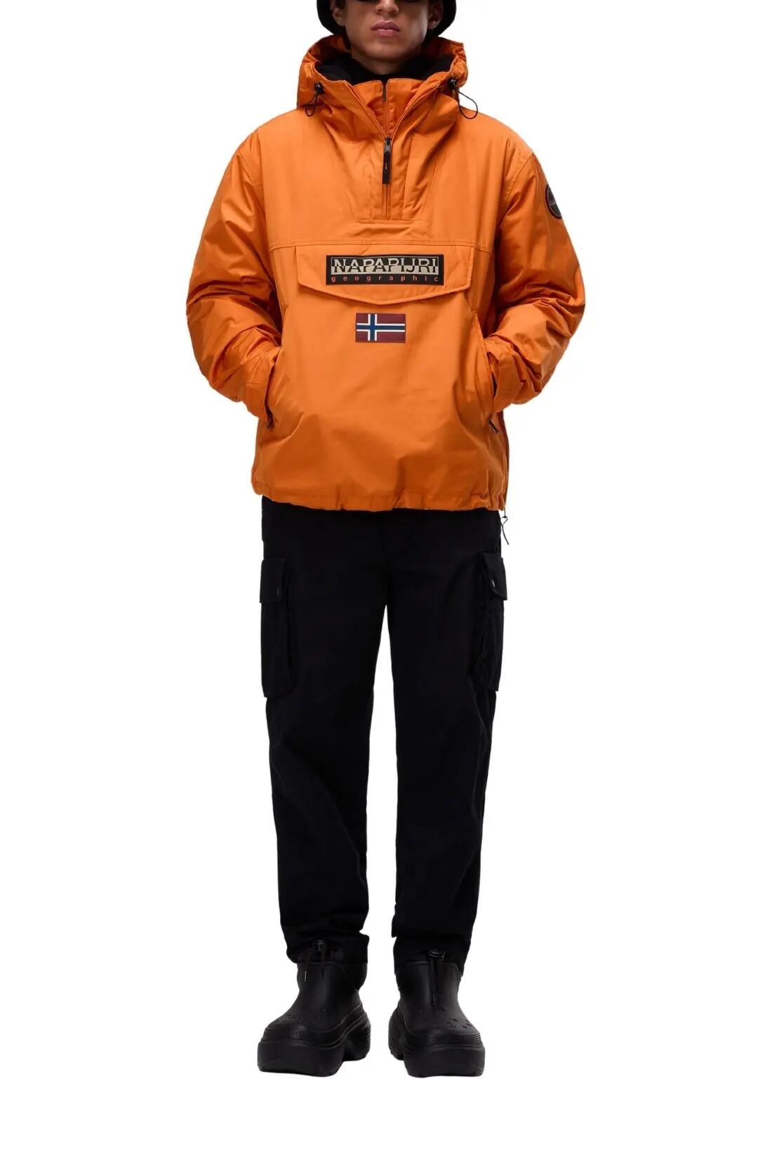 Herren - sport - windjacke - Rainforest - wasserdicht - orange 2/7