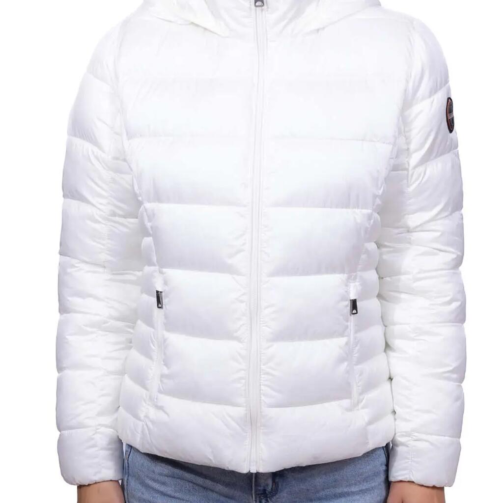 Napapijri Alma Women's Regular-Fit Puffer Jacket - Natural White