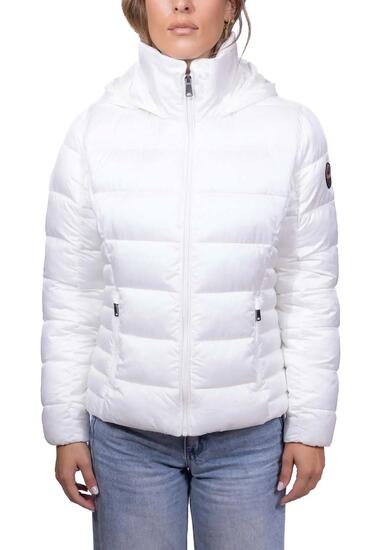 Doudoune - sport - femme - capuche amovible - Alma - crème