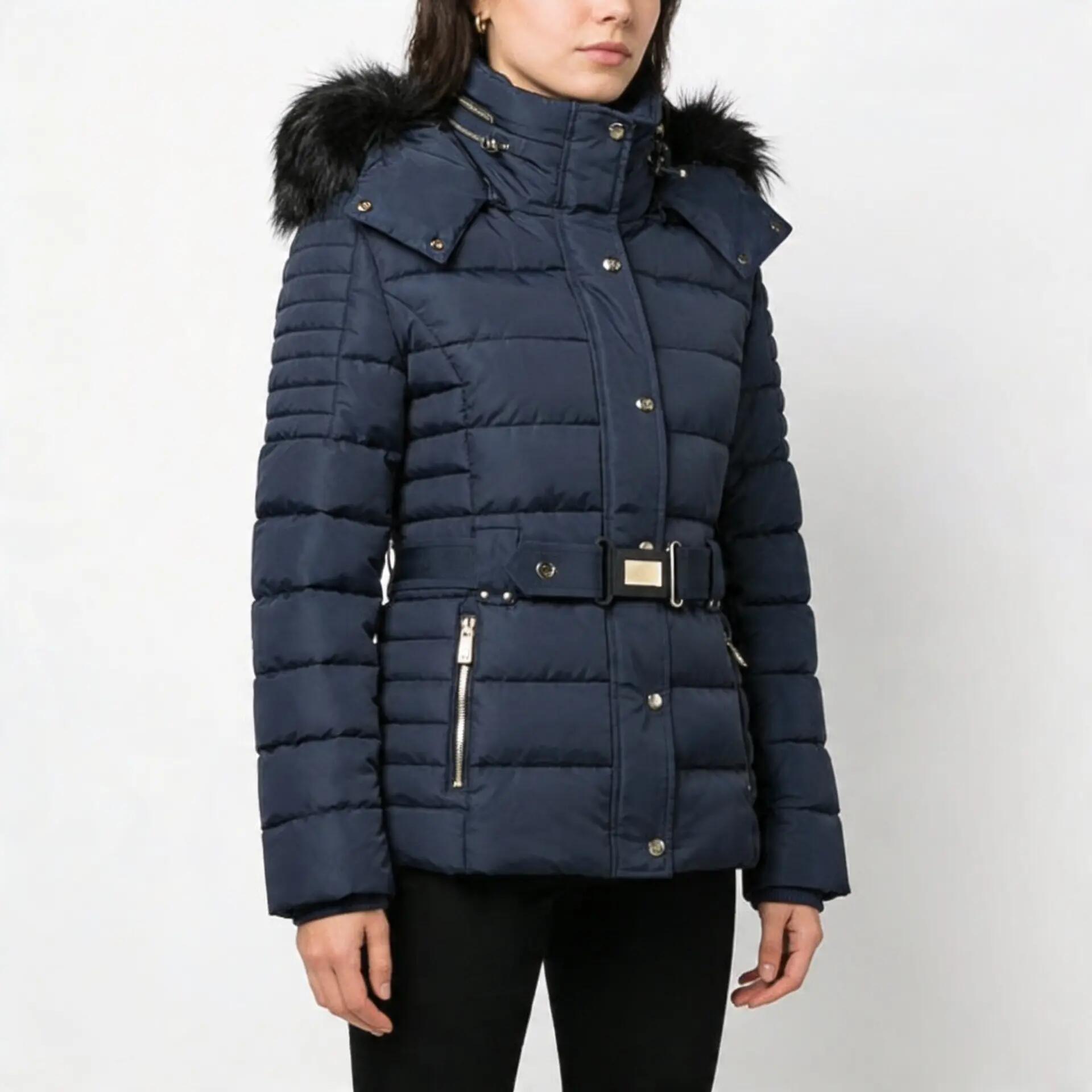 Parka – montagna – donna – attillata – blu navy 5/5