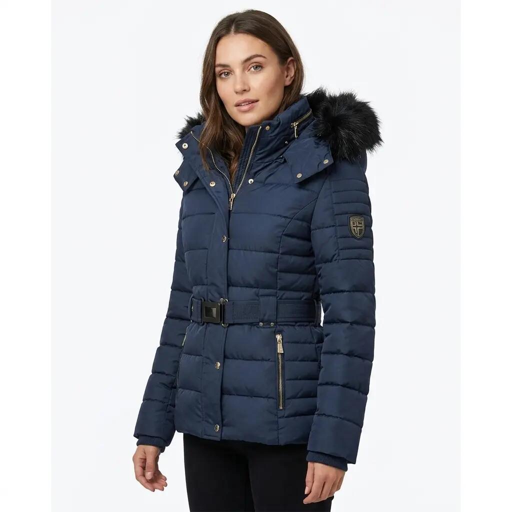 Parka – montagna – donna – attillata – blu navy 4/5