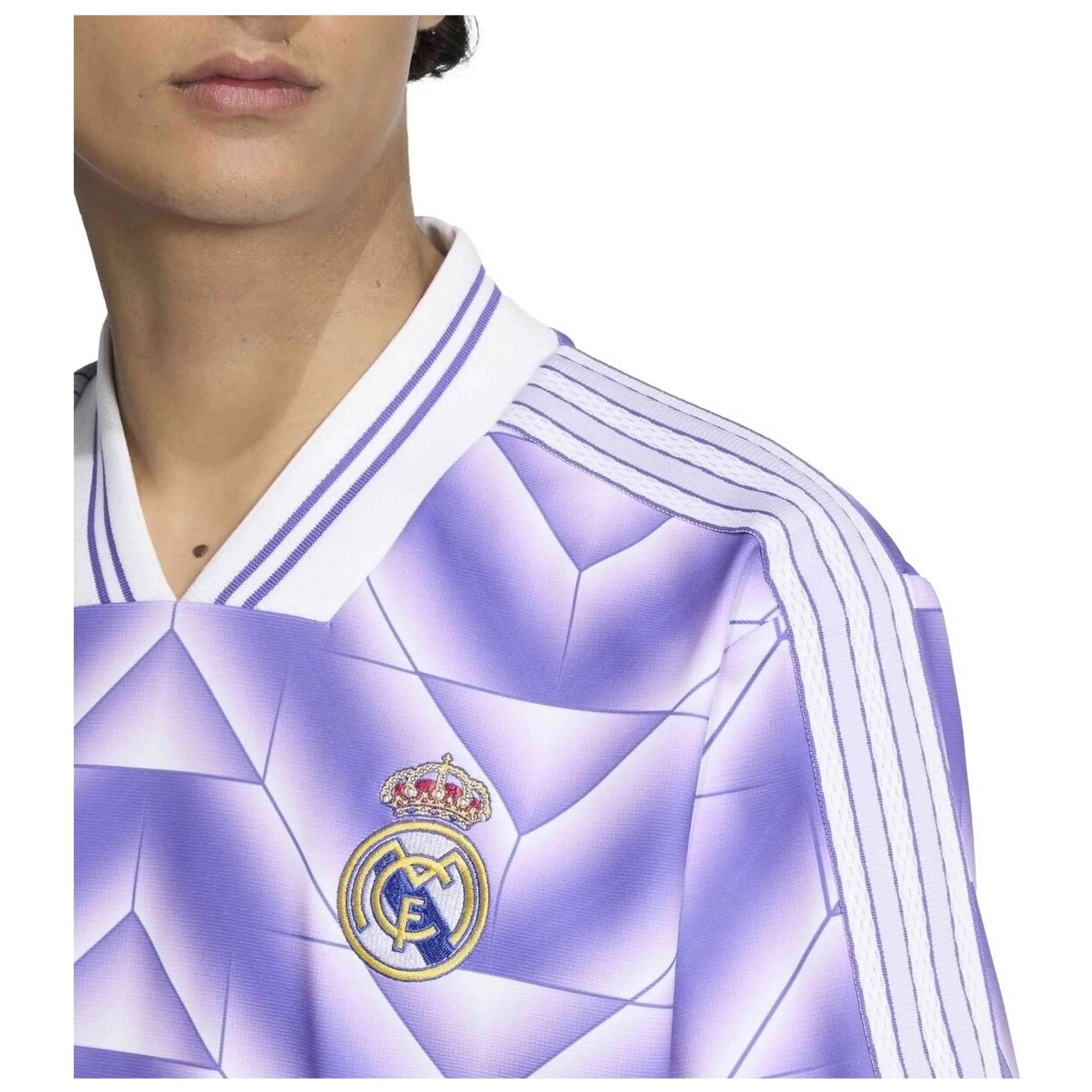 Voetbalshirt Adidas model Real Madrid LFSTLR Jersey "Purple Rush" voor mannen 5/5