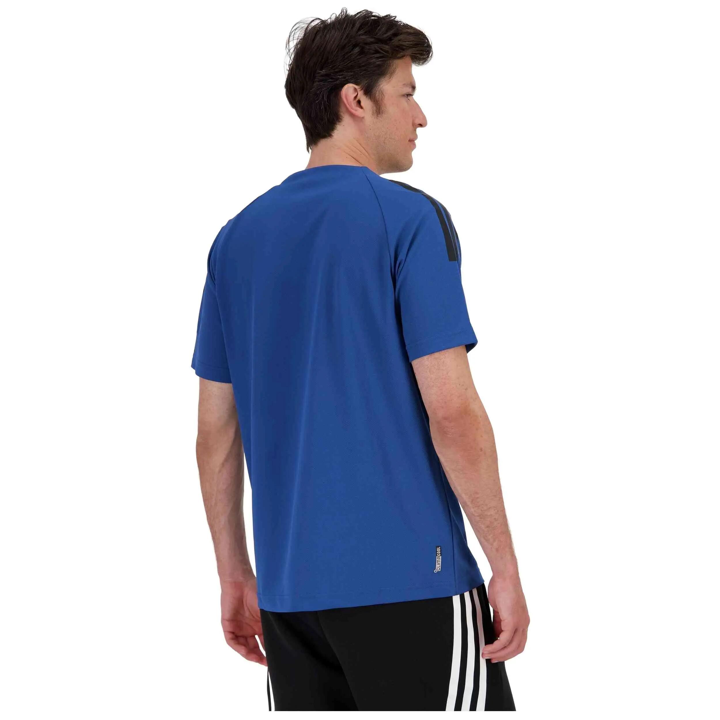 Maglia a maniche corte Adidas modello Climacool Sereno 3 Stripes T-Sh per uomini 5/5