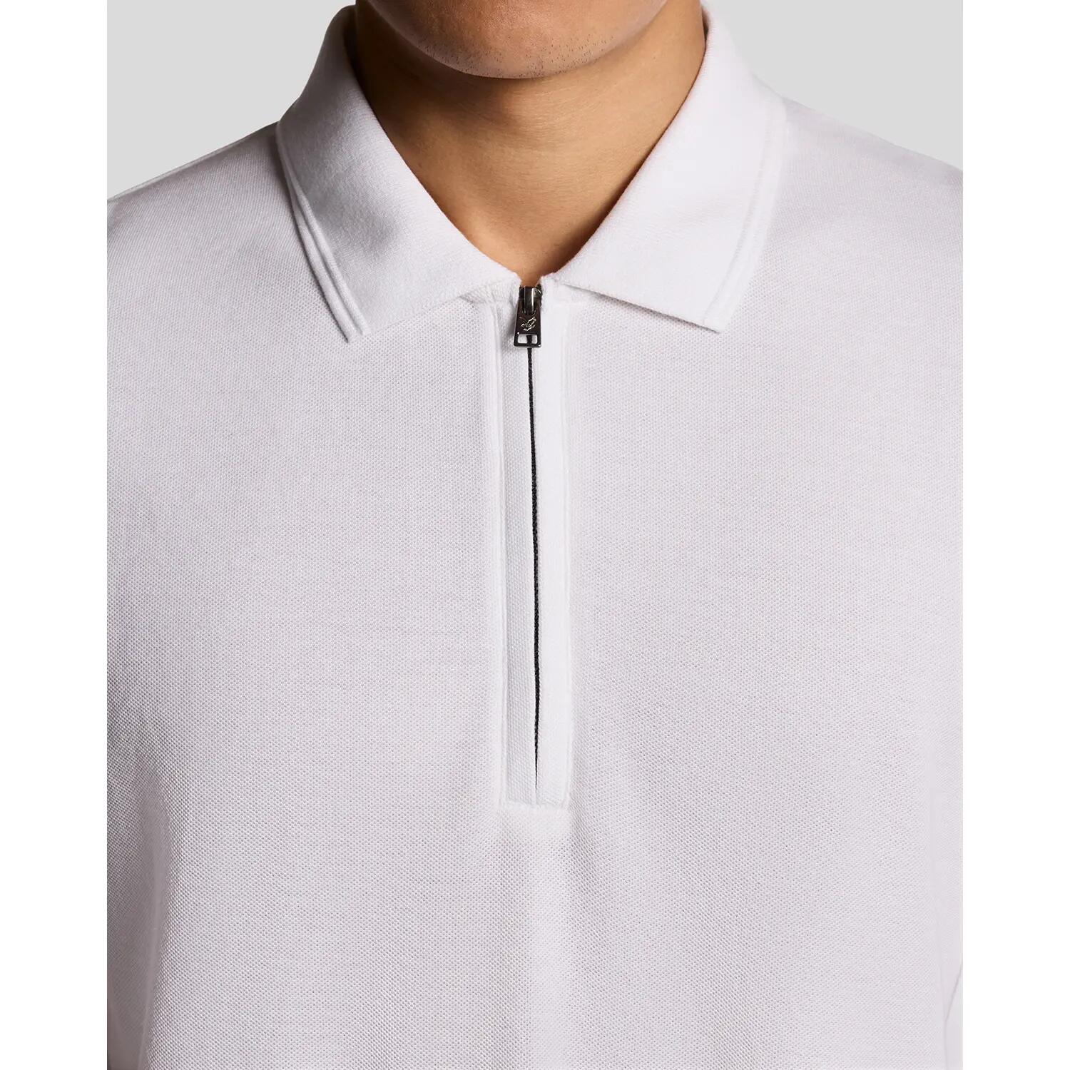 Polo 1/2 zip Lyle & Scott Ottoman 4/6