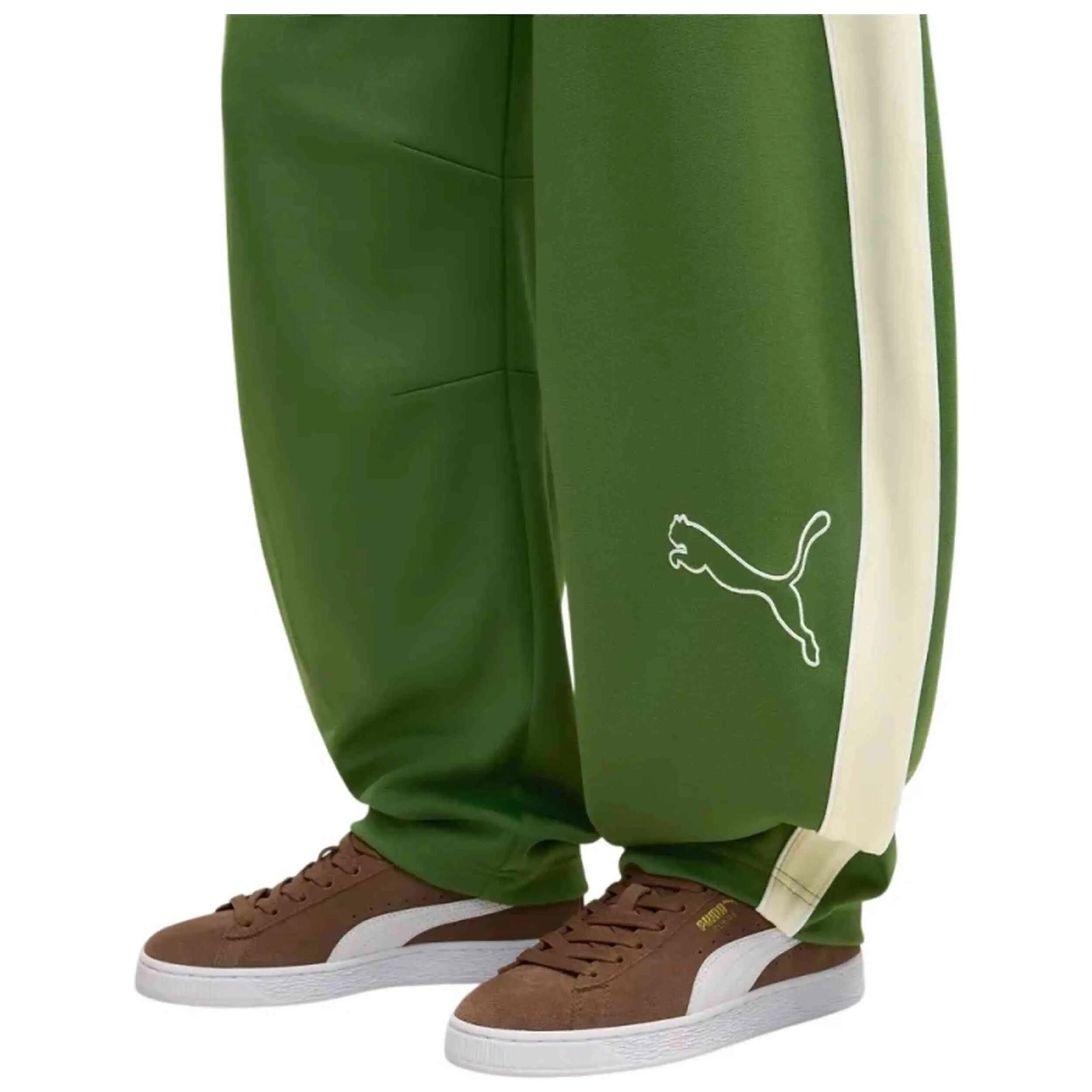 Calças de fato de treino Puma modelo T7 Love of the Cat Pants para mulheres 4/5