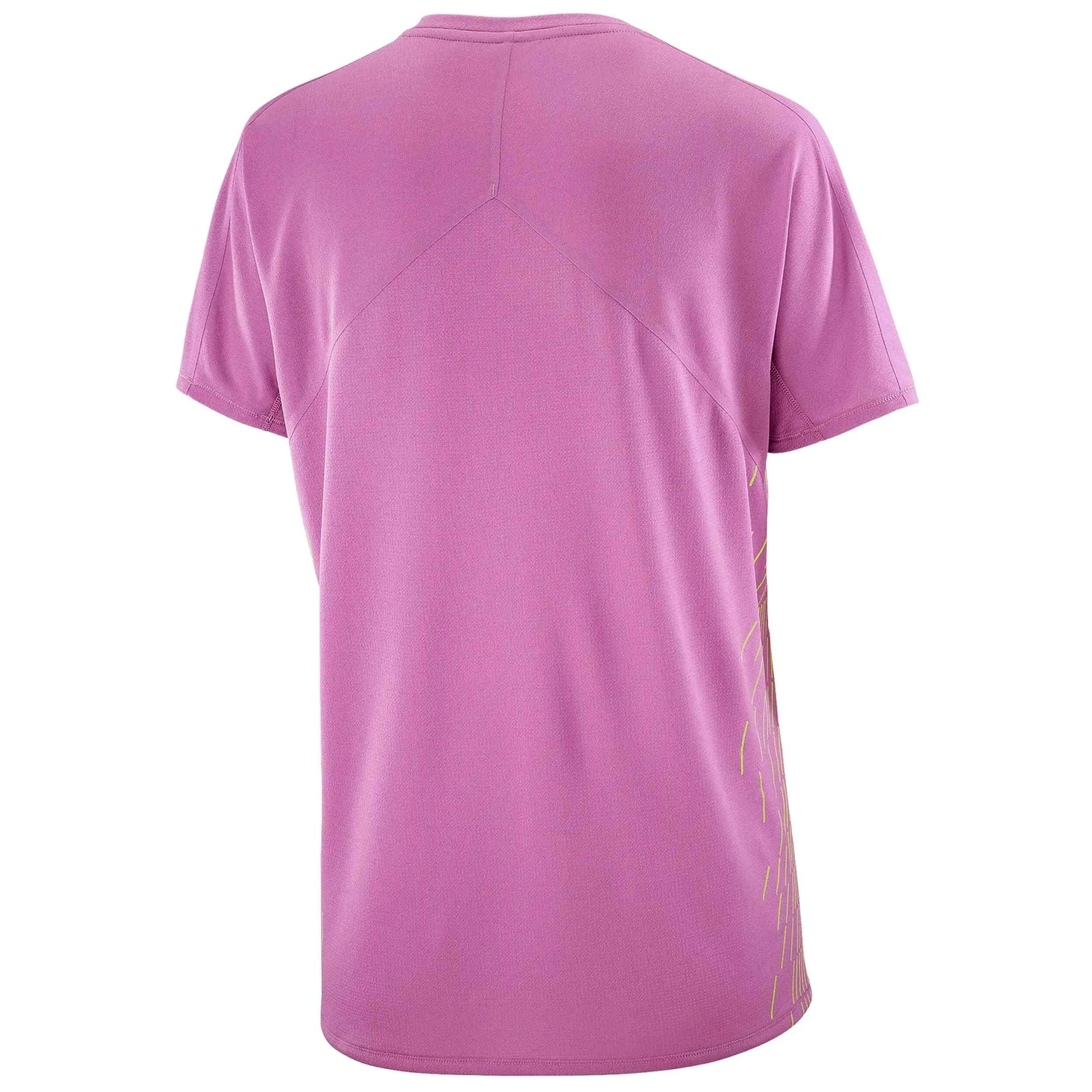 T-shirt Salomon modelo Sense Aero GFX para mulheres 2/5