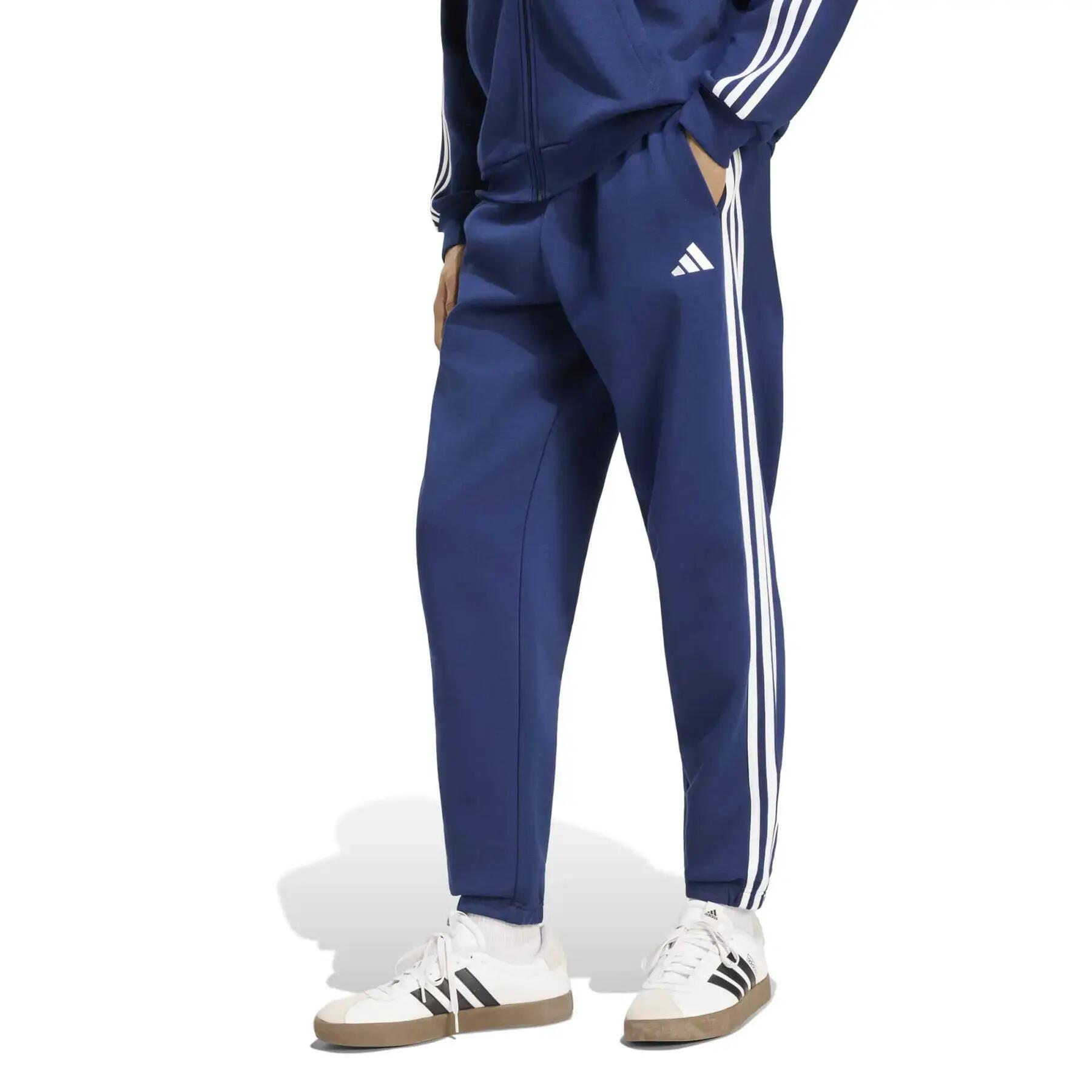 Pantalon de jogging tapered adidas Essentials 3-Stripes Fleece Cuffed 2/6