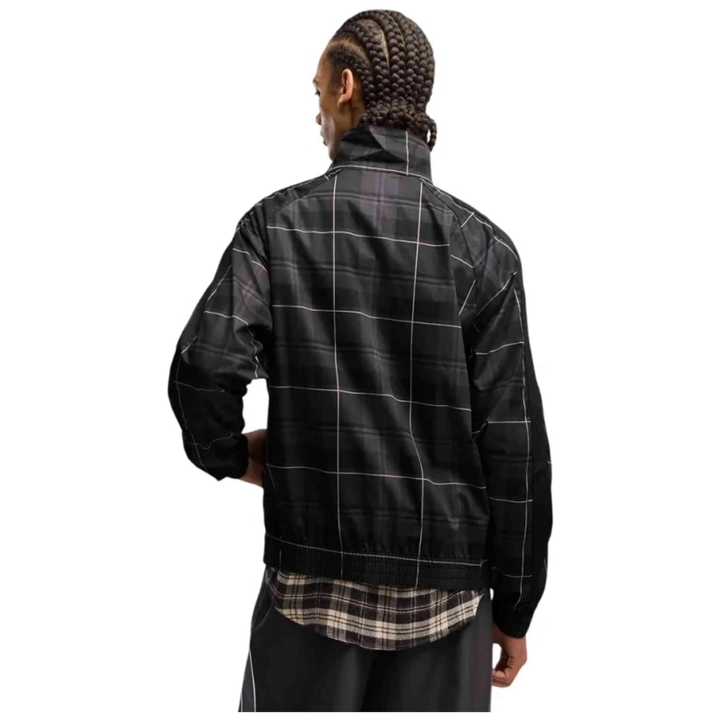 Trainingsjack Puma model T7 Relaxed Tartan "Black" voor mannen 2/4