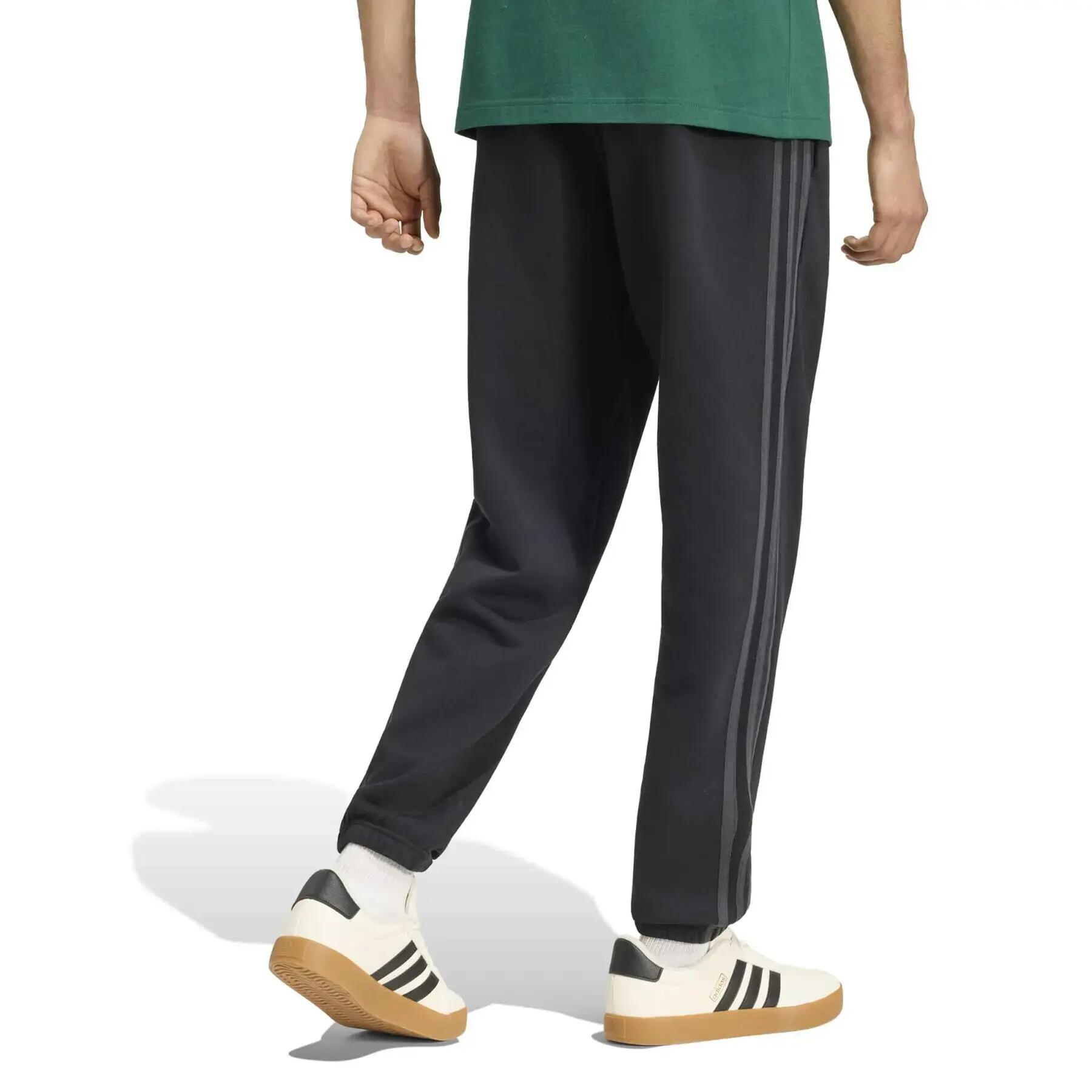 Pantalon de jogging tapered adidas Essentials 3-Stripes Fleece Cuffed 4/6