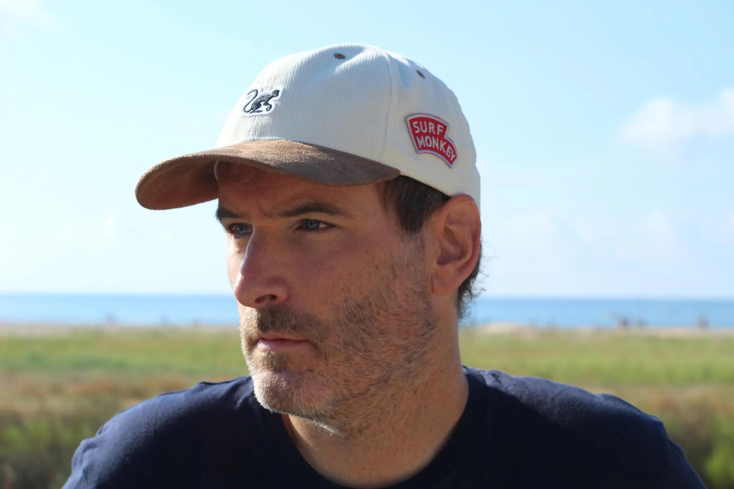 Casquette de baseball - Coton velours côtelé / Adulte / Taille unique (Blanche) 2/6