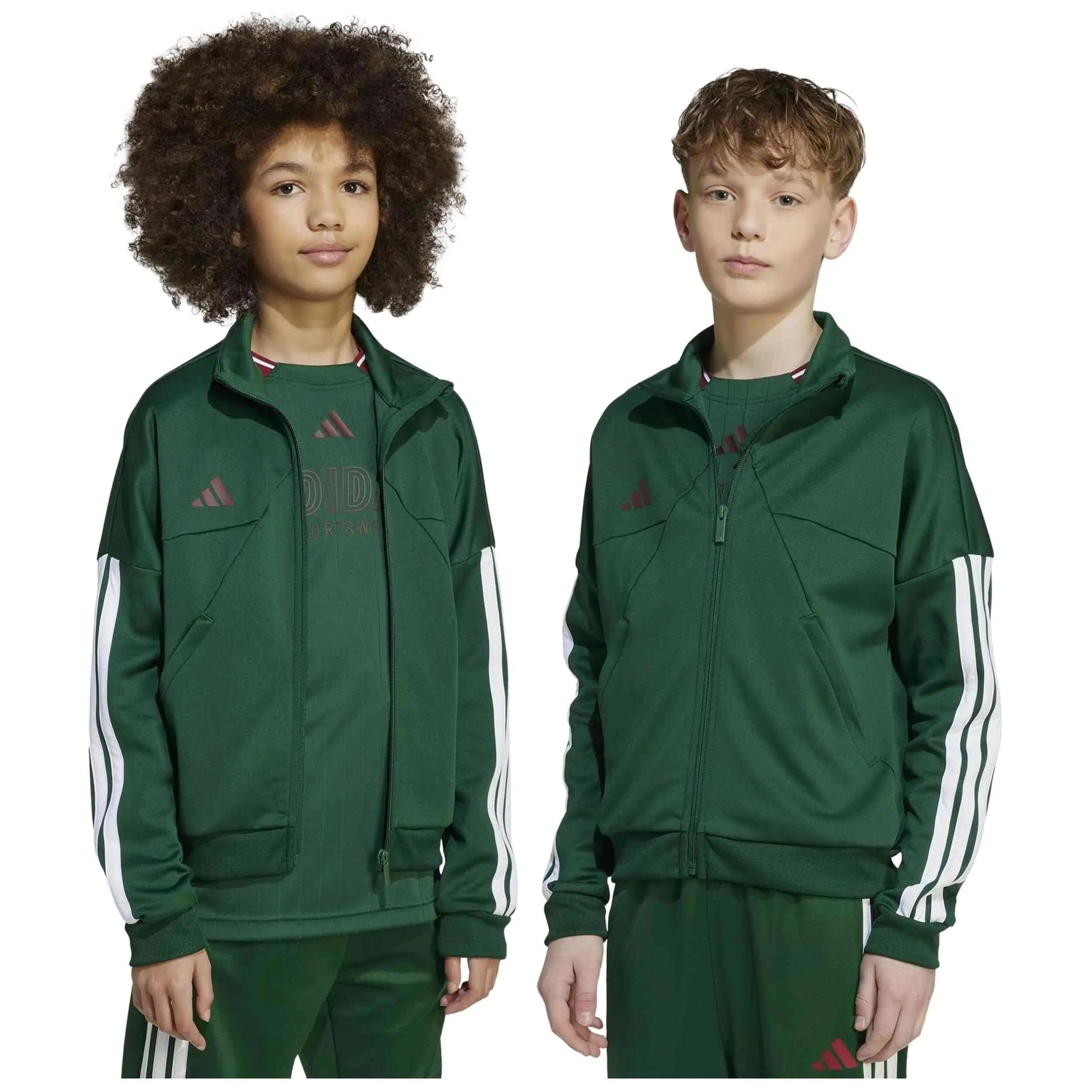 Veste de survêtement Adidas modèle JW5086 pour unisexe enfants 3/5