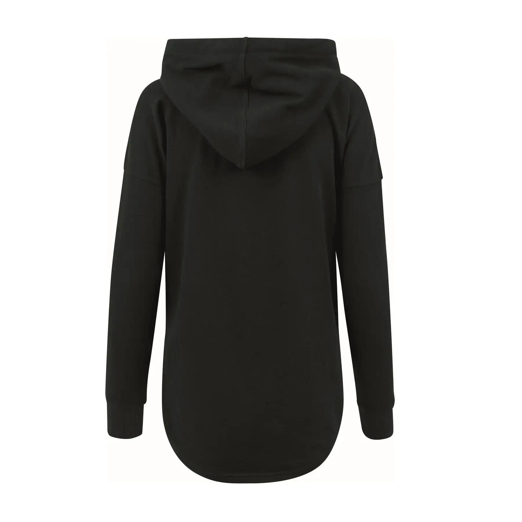 Dames Hoodie Oversized Build Your Brand 2/4