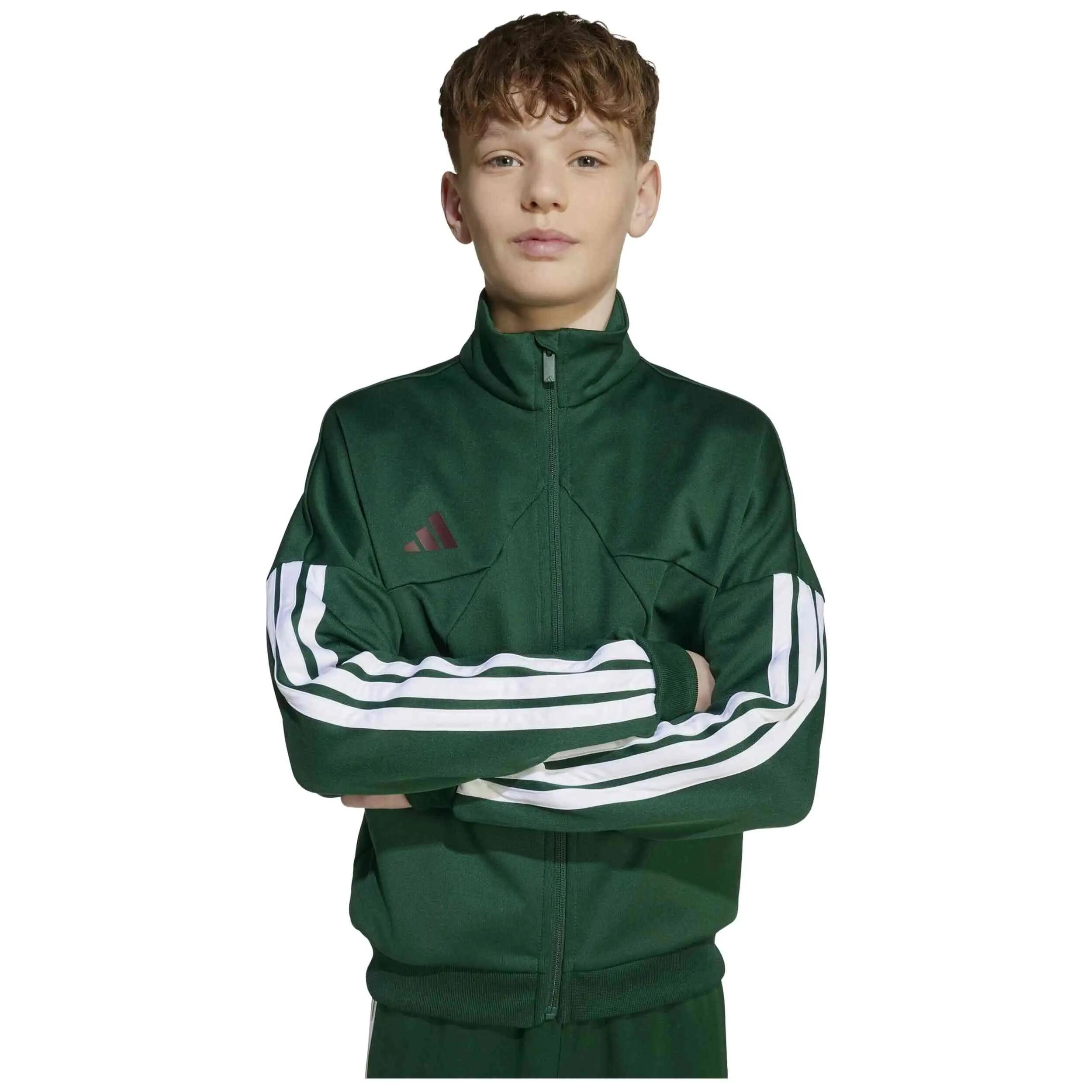 Veste de survêtement Adidas modèle JW5086 pour unisexe enfants 2/5