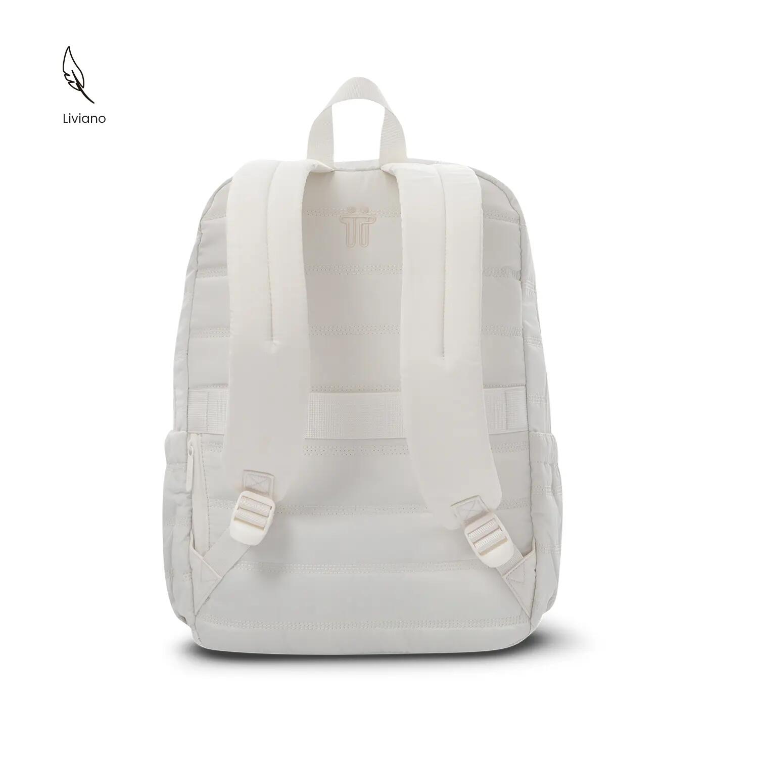 Totto Mochila urbana Moxi Coconut Milk Poliéster 29 x 44 x 20.5 cm 4/5