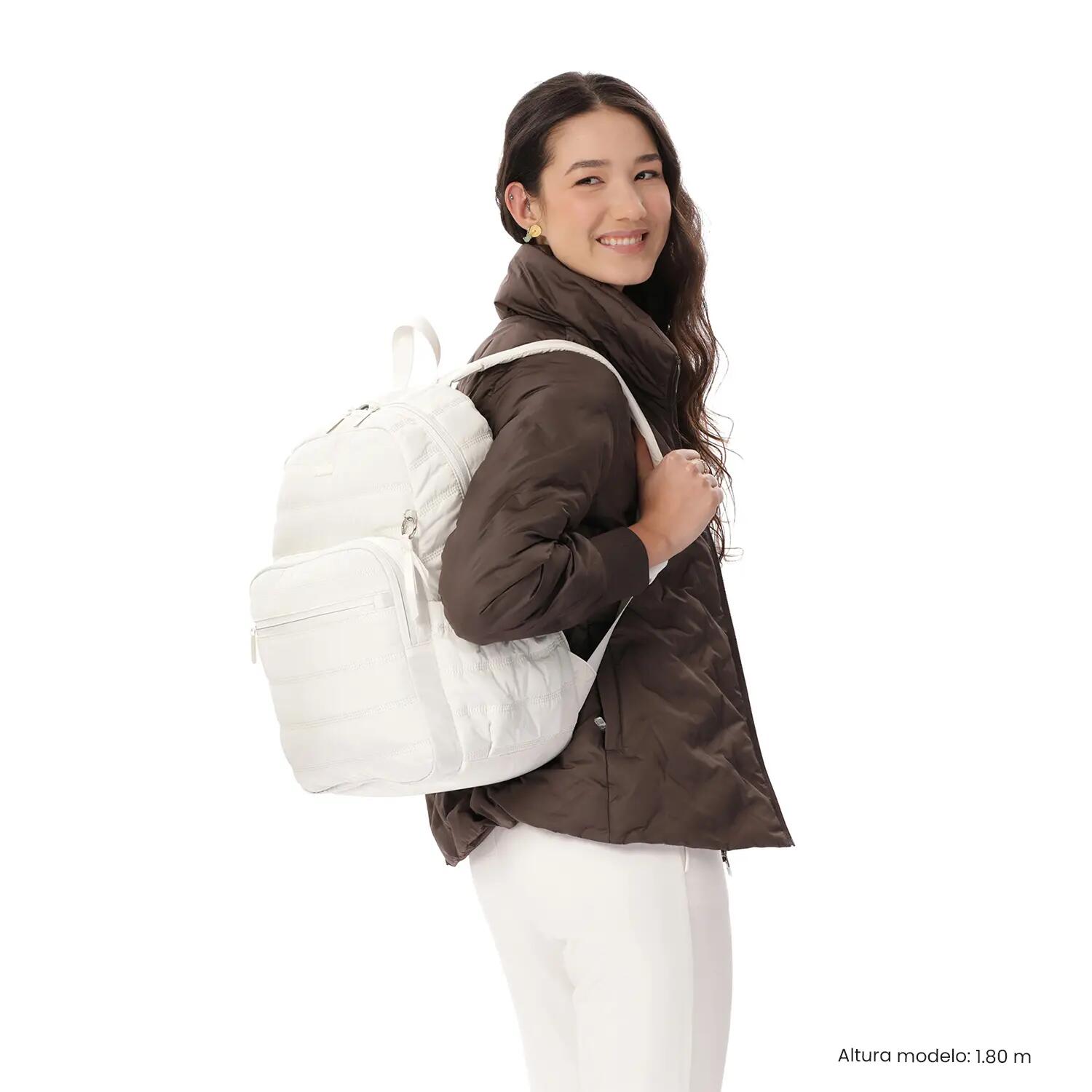 Totto Mochila urbana Moxi Coconut Milk Poliéster 29 x 44 x 20.5 cm 2/5