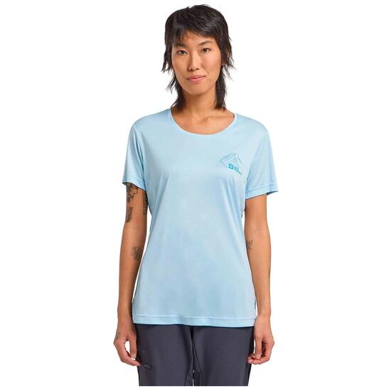Kurzarmshirt Jack Wolfskin Modell Peak Graphic T W für frauen